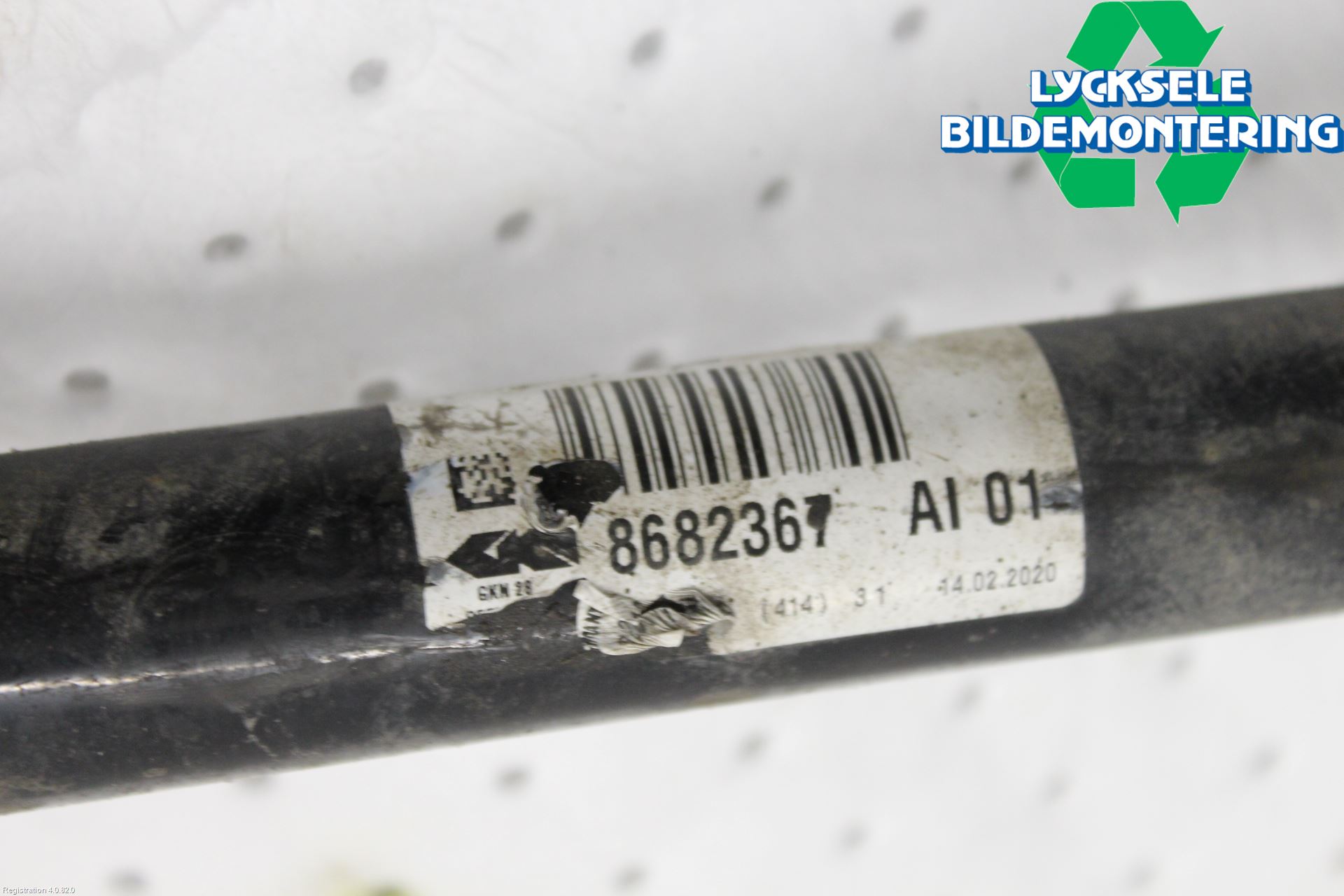 BMW 3 G20/G21/G80/G81 19- Drivaxel Fram Vänster