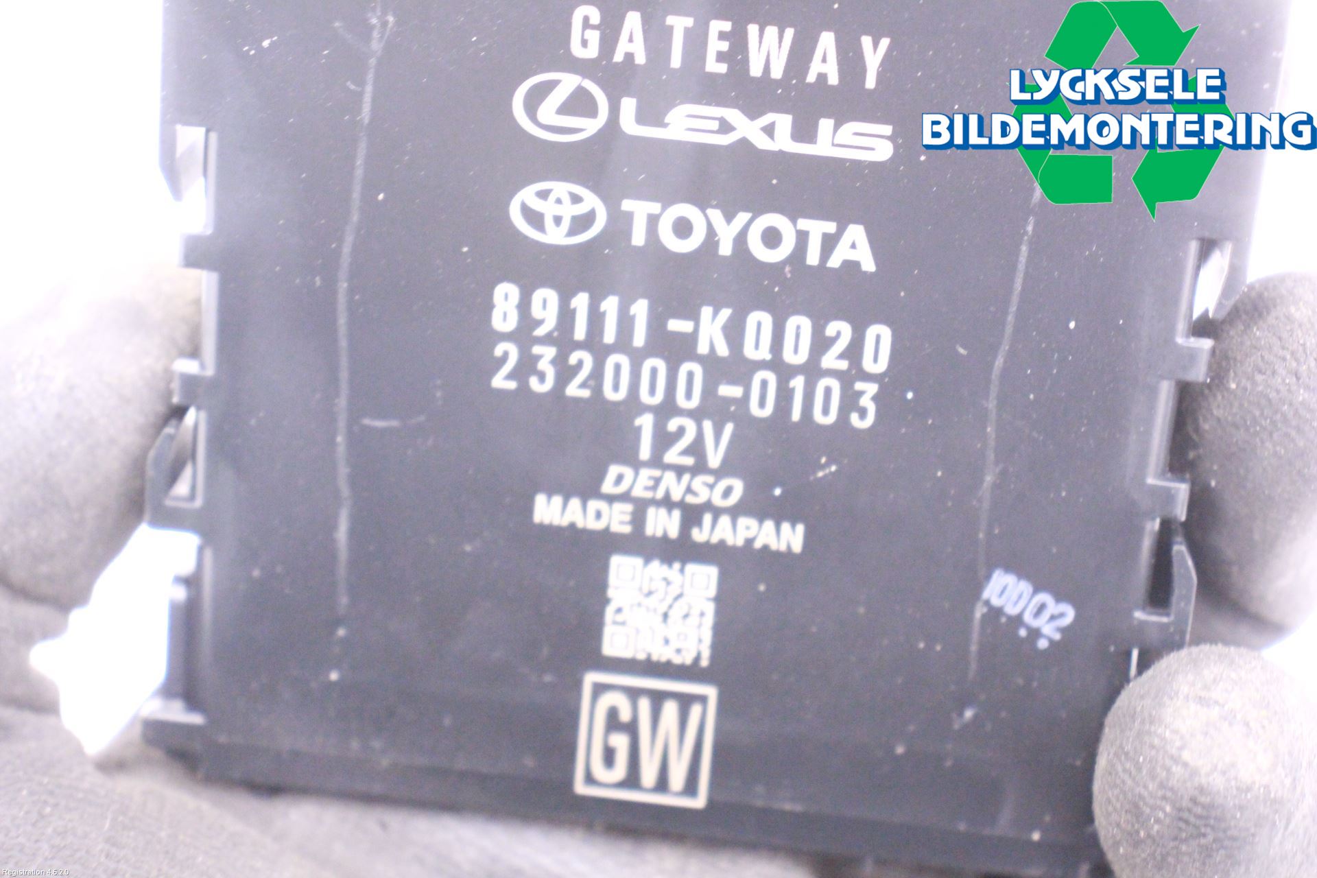 Toyota YARIS XP21 20- Styrenhet Övrigt