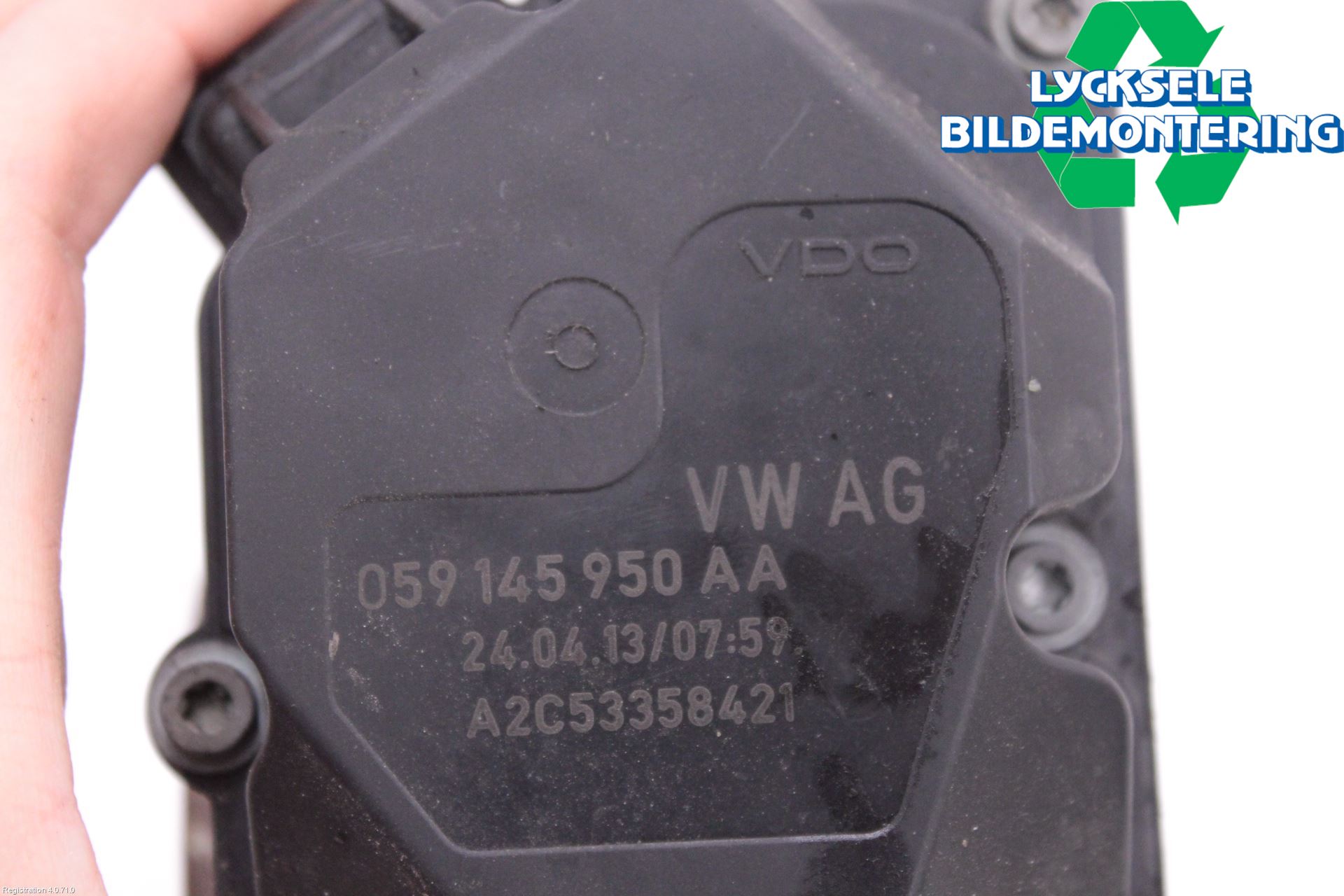 Audi A6 ALLROAD 12-18 Injspjällhus