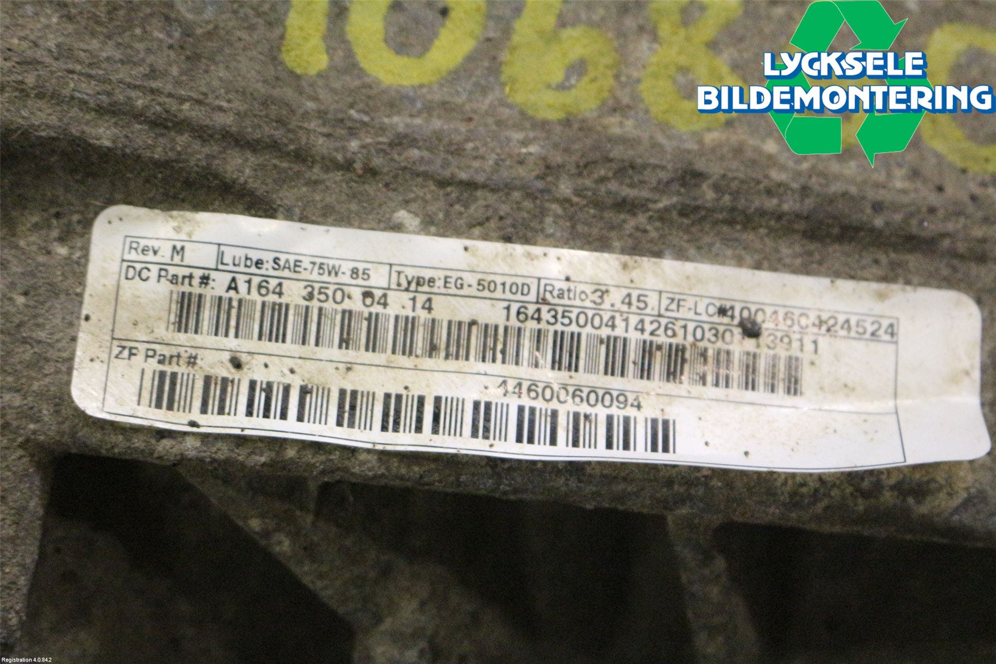 Mercedes-Benz MB ML (W164) 05-11 Bakväxel-Diff