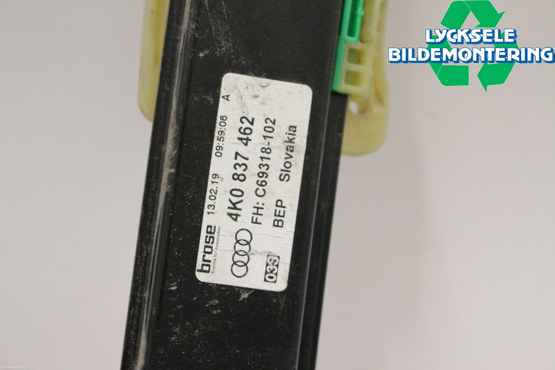 Audi A6 F2/C8 19- Fönsterhissmekanism