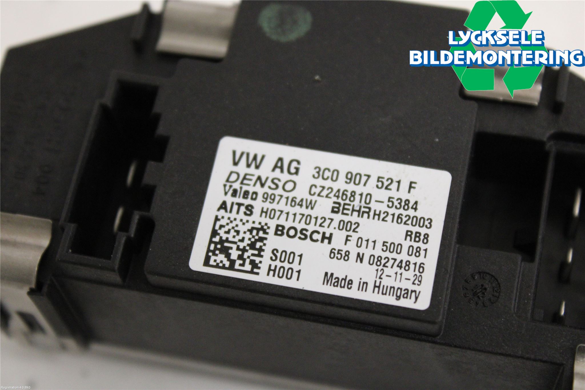 Skoda YETI Värmefläktsmotstånd