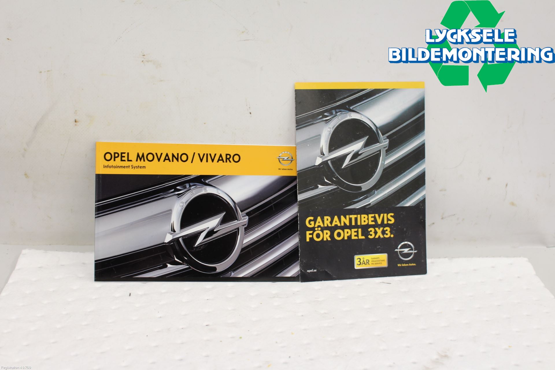 Opel VIVARO 01-14 Instruktionsbok