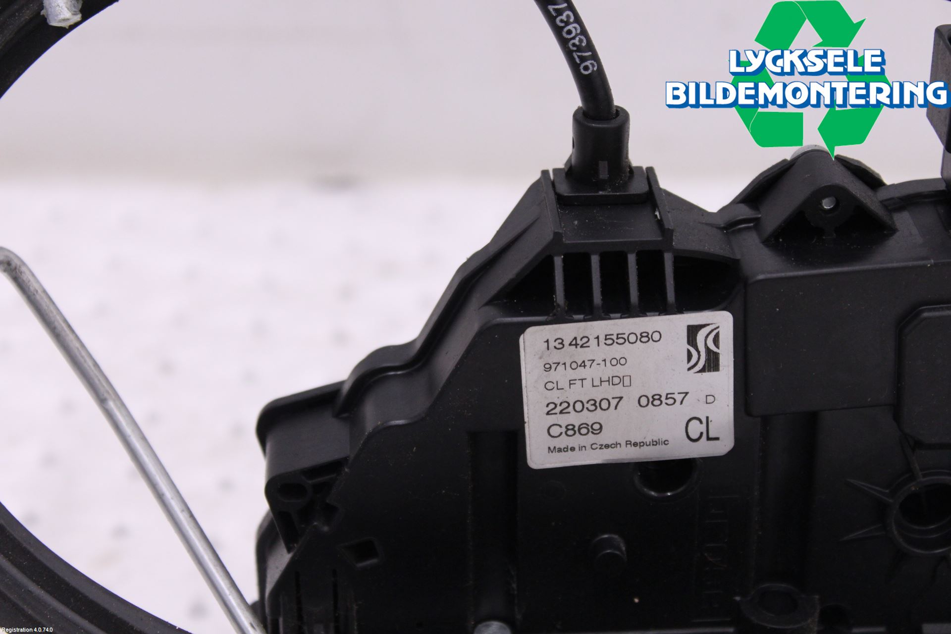 Fiat DUCATO 07-15 Låskista-Dörrlås