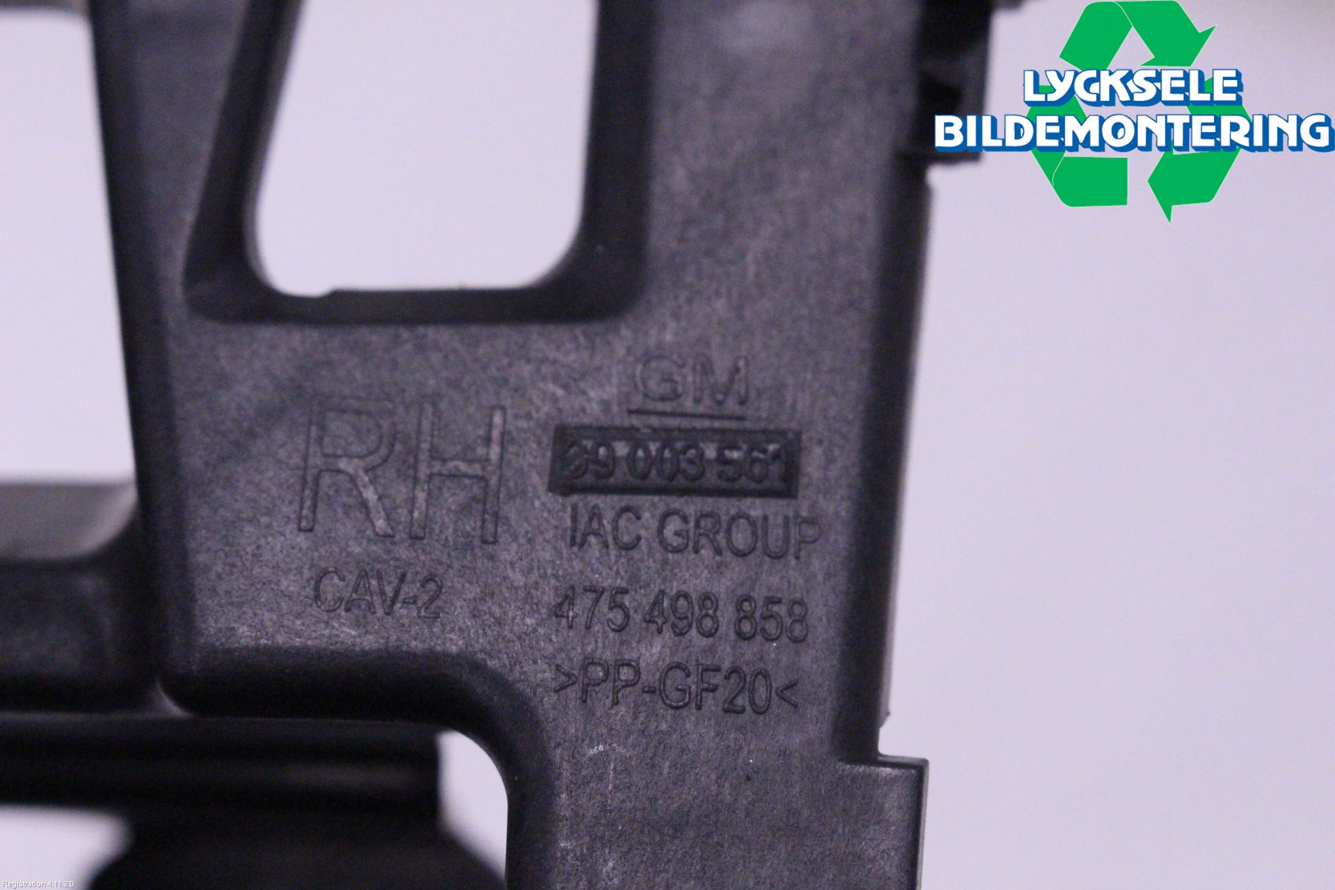 Opel CORSA E 15-19 Stötfångarfäste Fram Hö