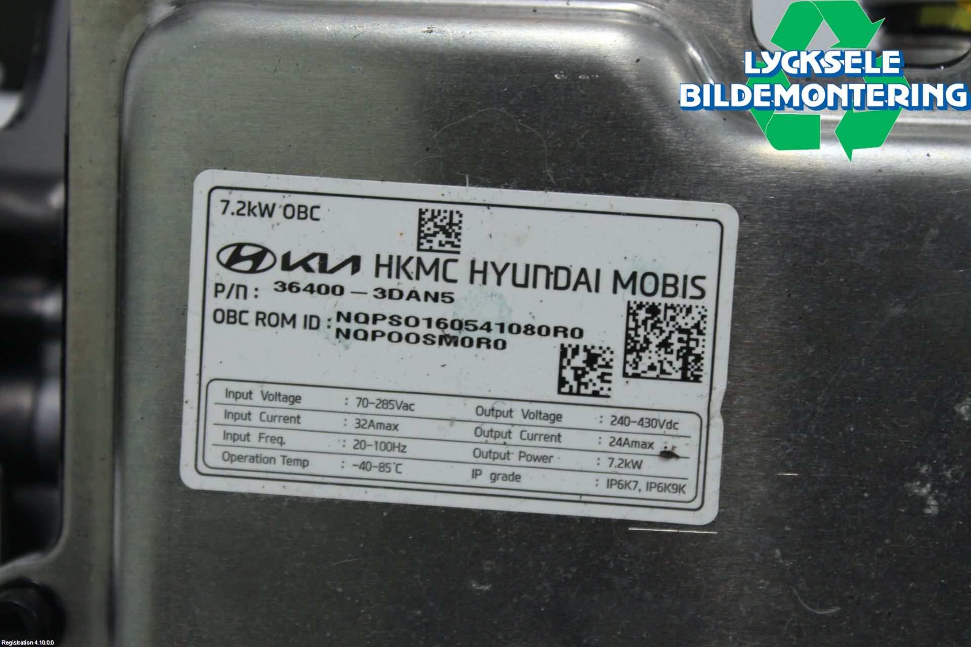 Kia SPORTAGE (NQ5) 22- Batteriladdare Högspänning