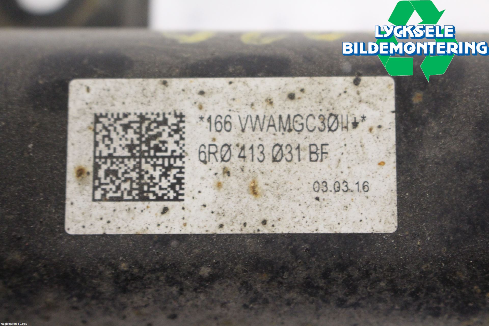 Skoda RAPID Fjäderben Fram Höger