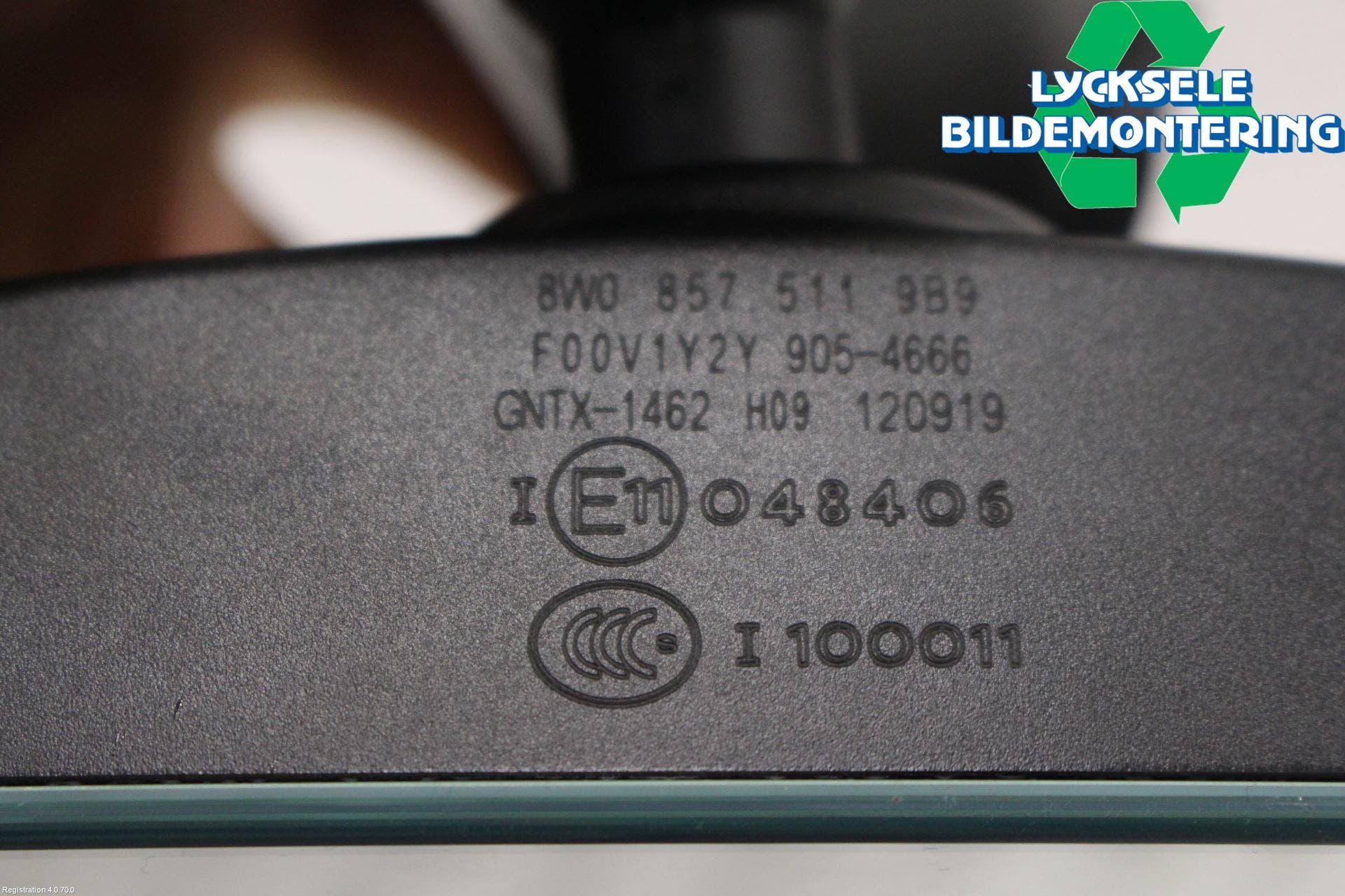 Audi A6 F2/C8 19- Spegel Invändig El