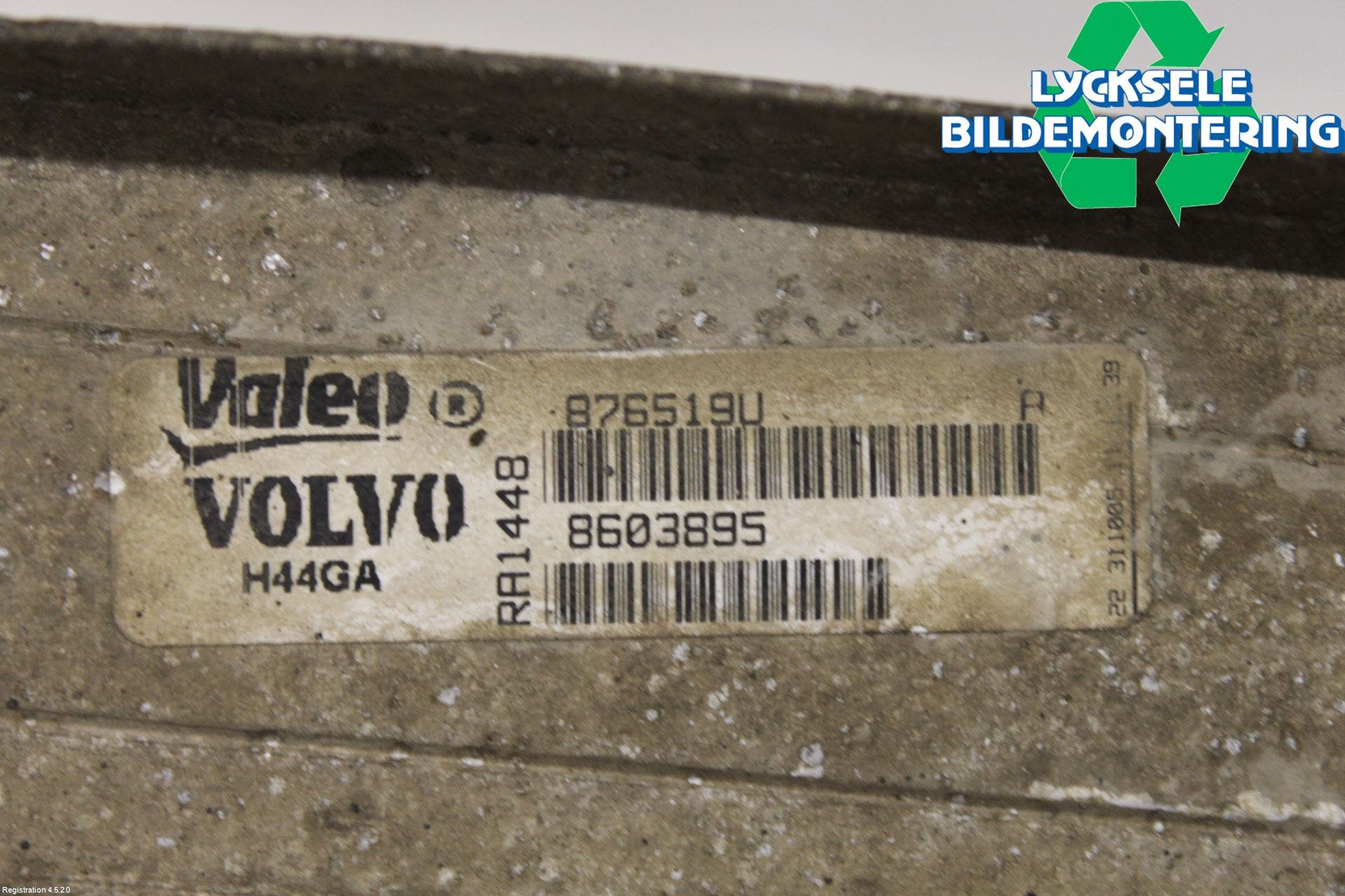 Volvo 760 88-90 Kylare Man