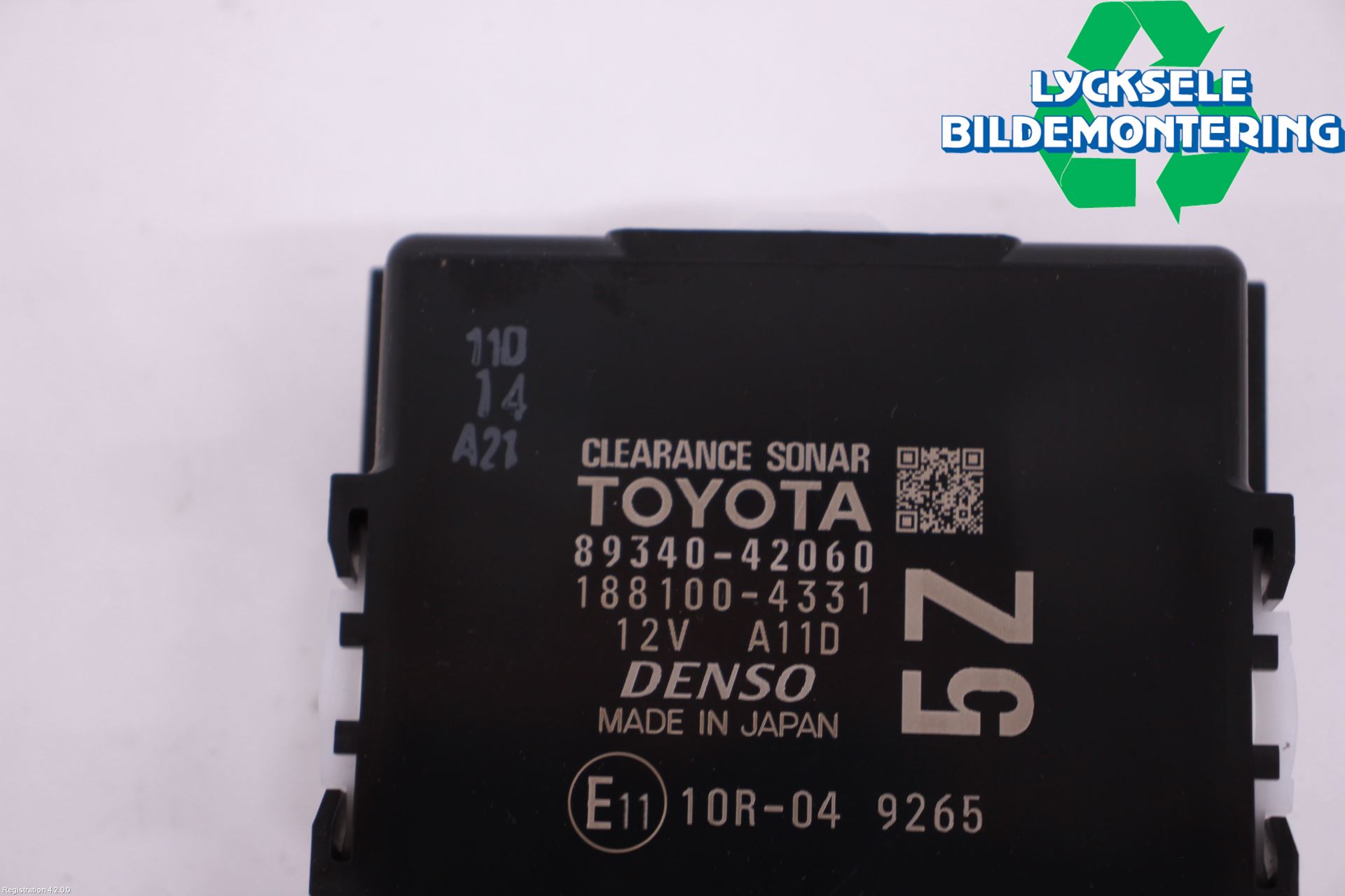 Toyota RAV4 19- Styrenhet Parkeringshjälp