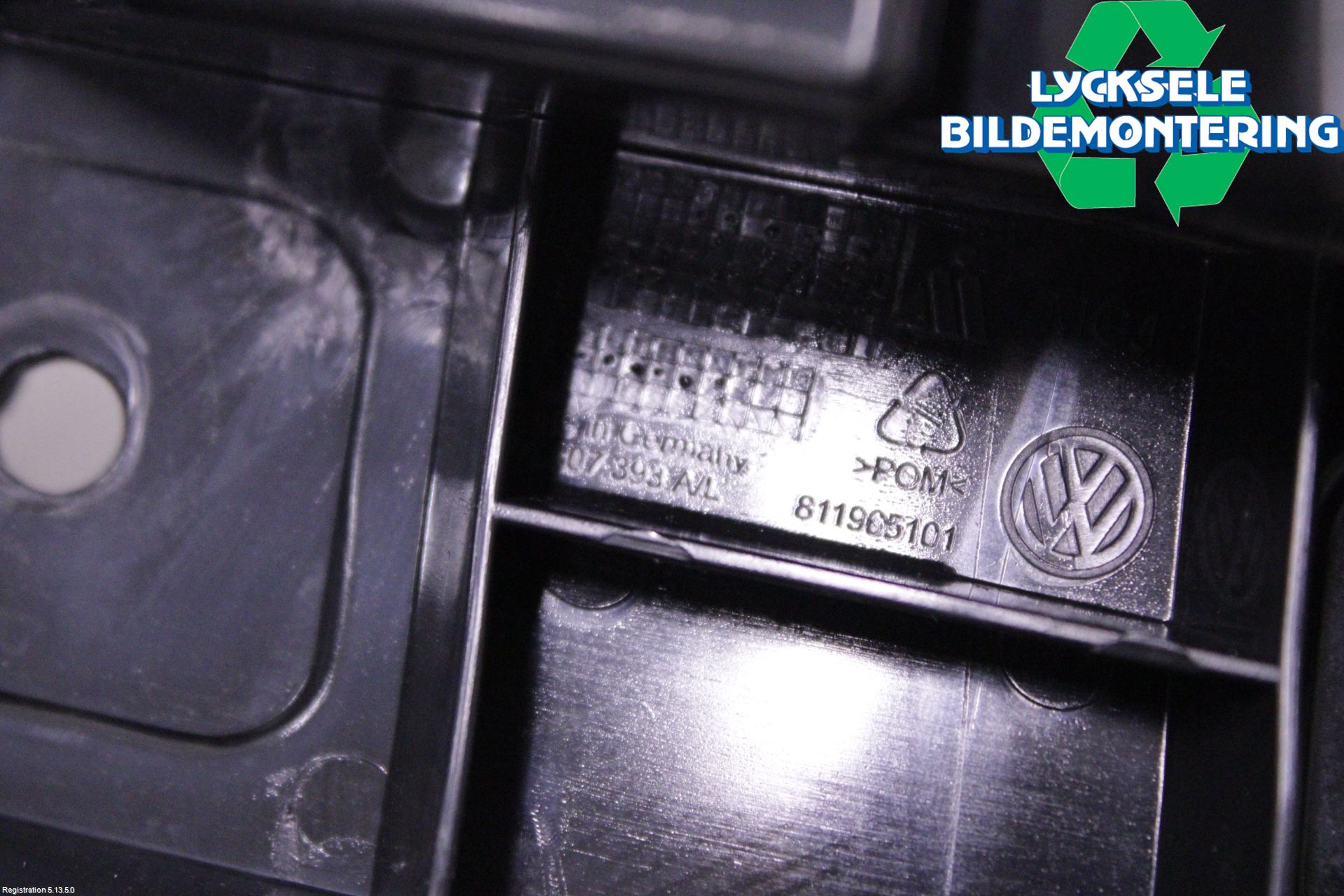 Volkswagen VW ID.4 21- Stötfångarfäste Bak Vä