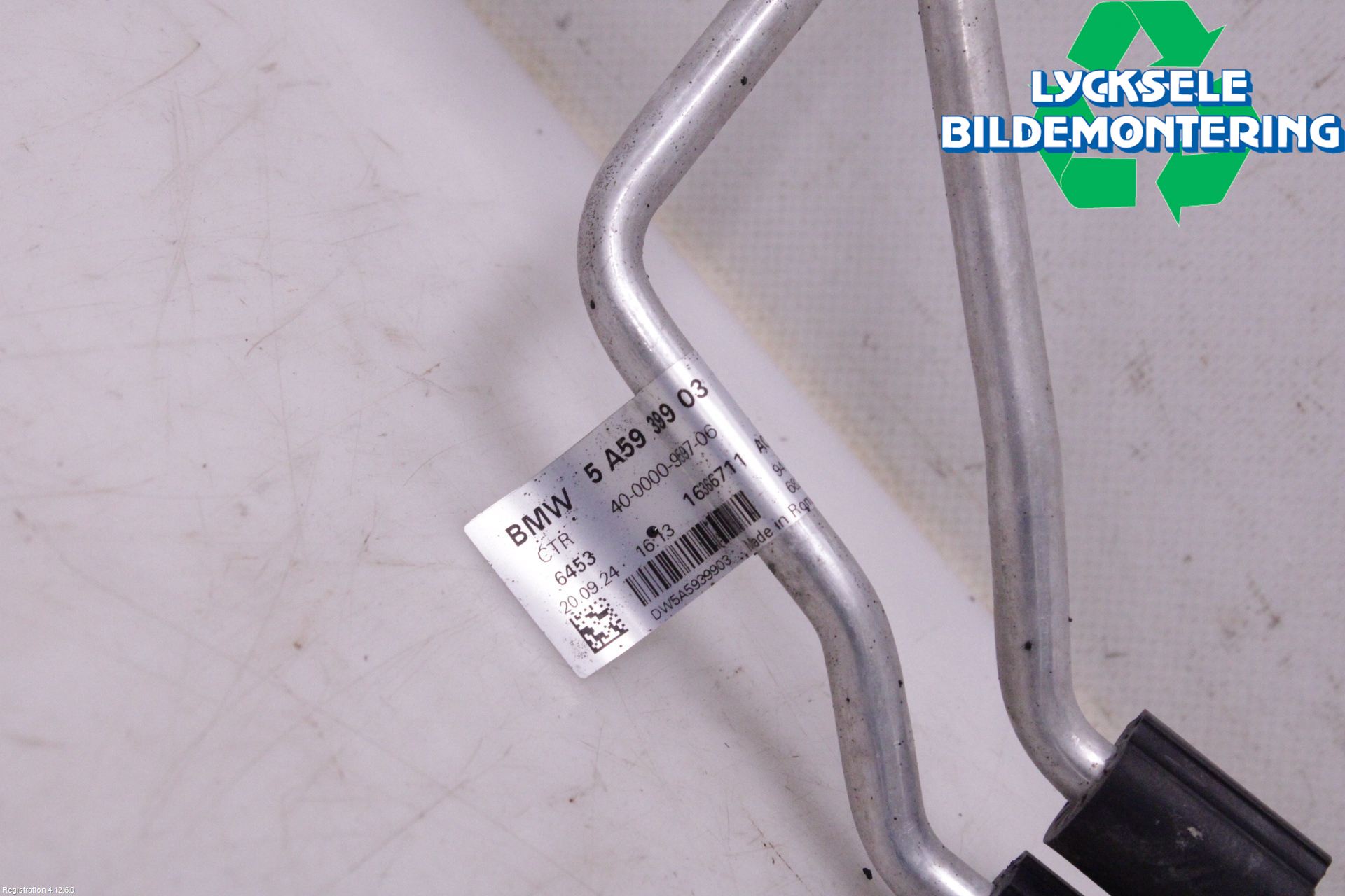 BMW 3 G20/G21/G80/G81 19- Ac Slang-Rör