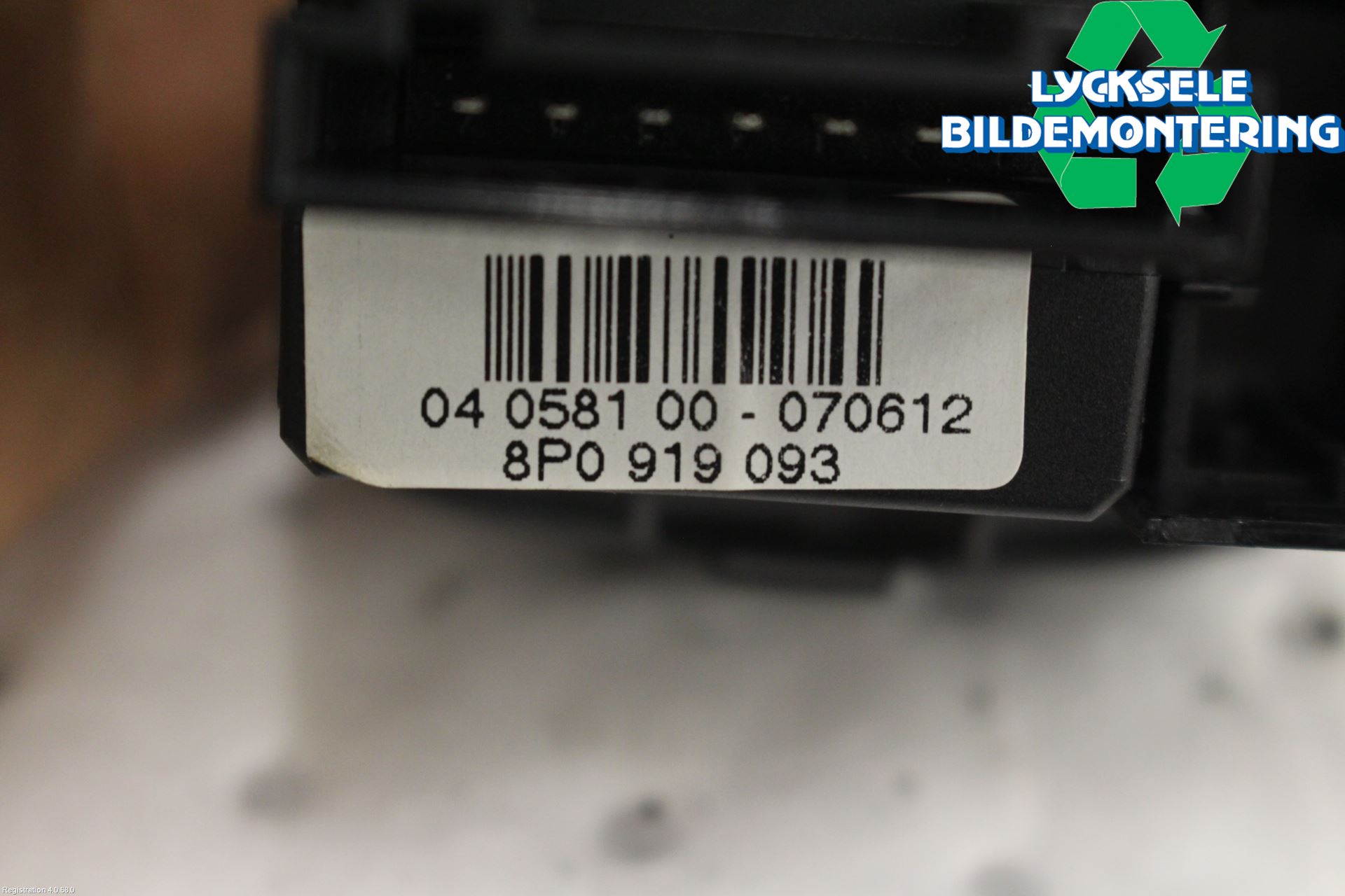 Audi A3/S3 05-13 Strömställare Ljus