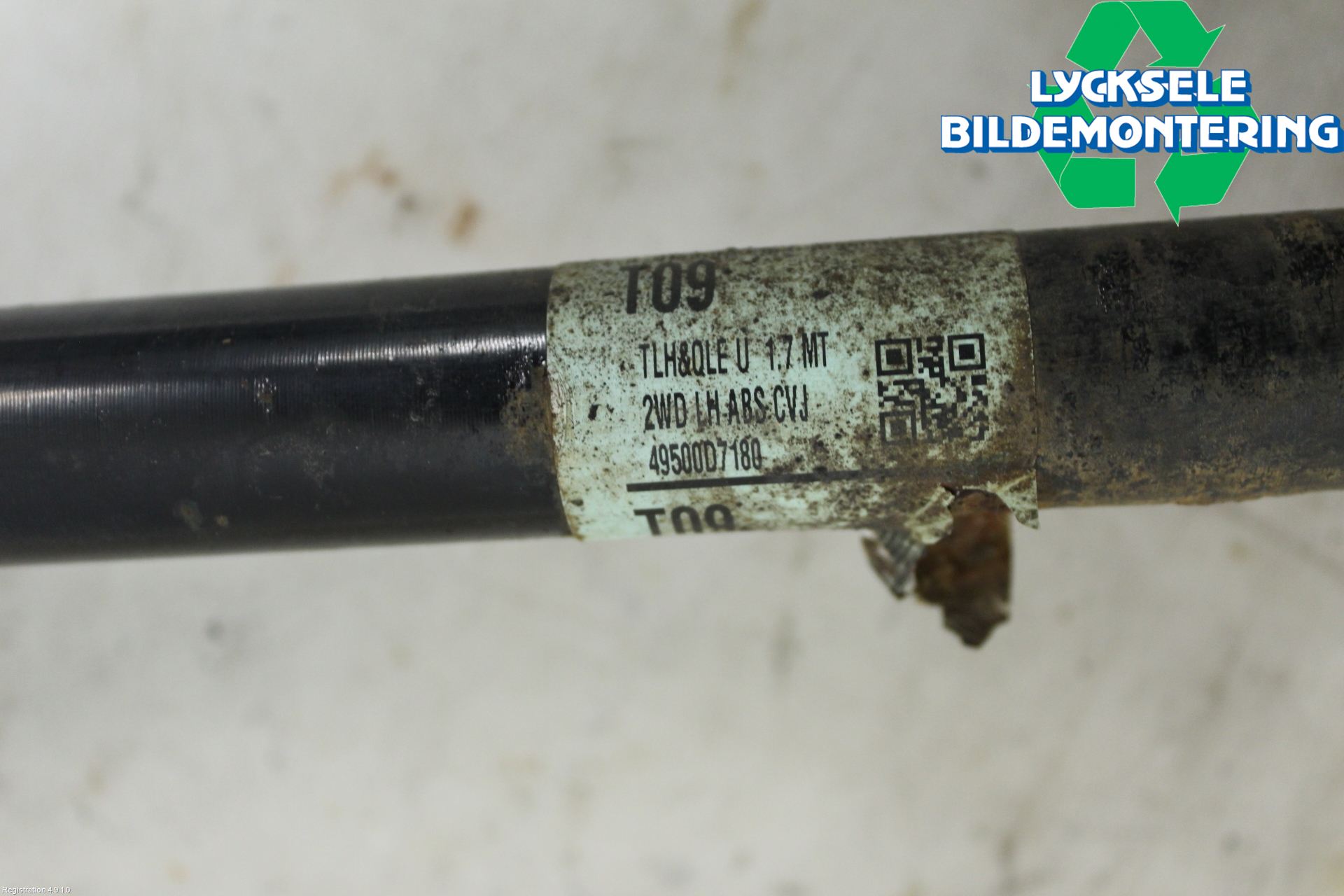 Hyundai TUCSON 05- Drivaxel Fram Vänster