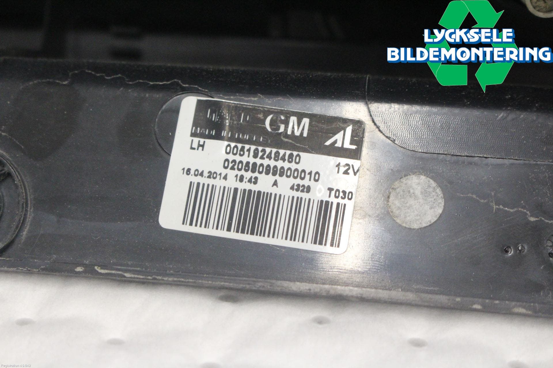 Opel COMBO D 12-18 Bakljus Vänster