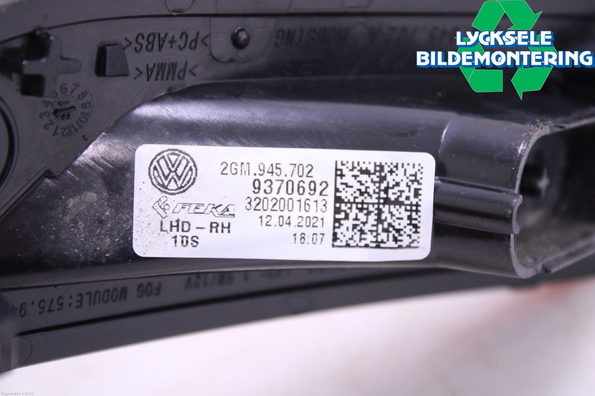 Volkswagen VW T-CROSS 19- Dimljus/Reflex Bak