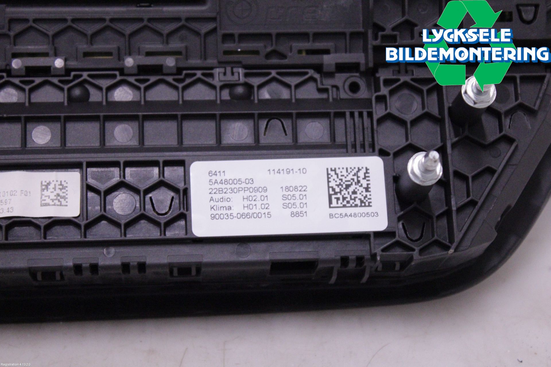 BMW 5 G30/G31/F90 17-23 Ac Styrenhet Ac Manöveren