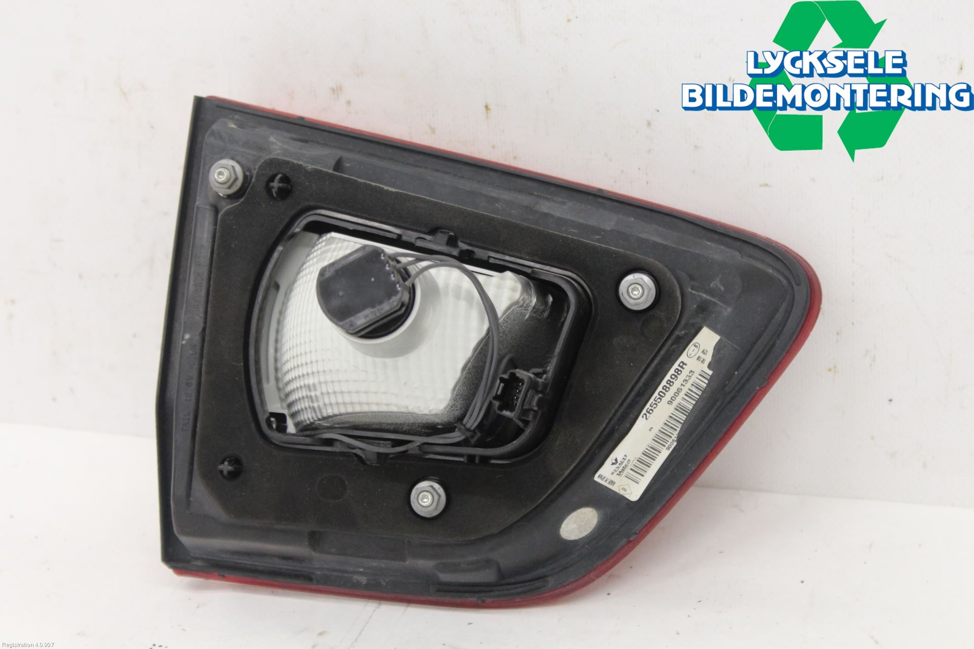 Renault KADJAR 15- Bakljus Lucka Hö