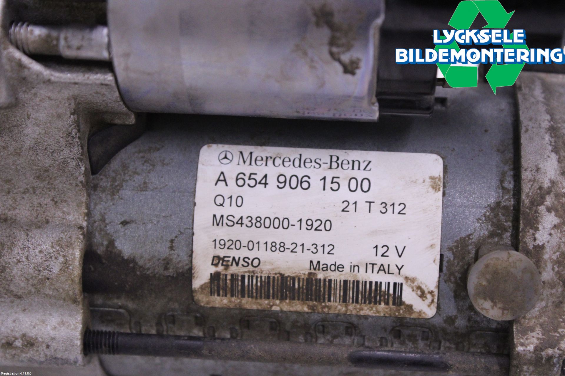 Mercedes-Benz MB SPRINTER (W907/W910) 19- Startmotor Diesel