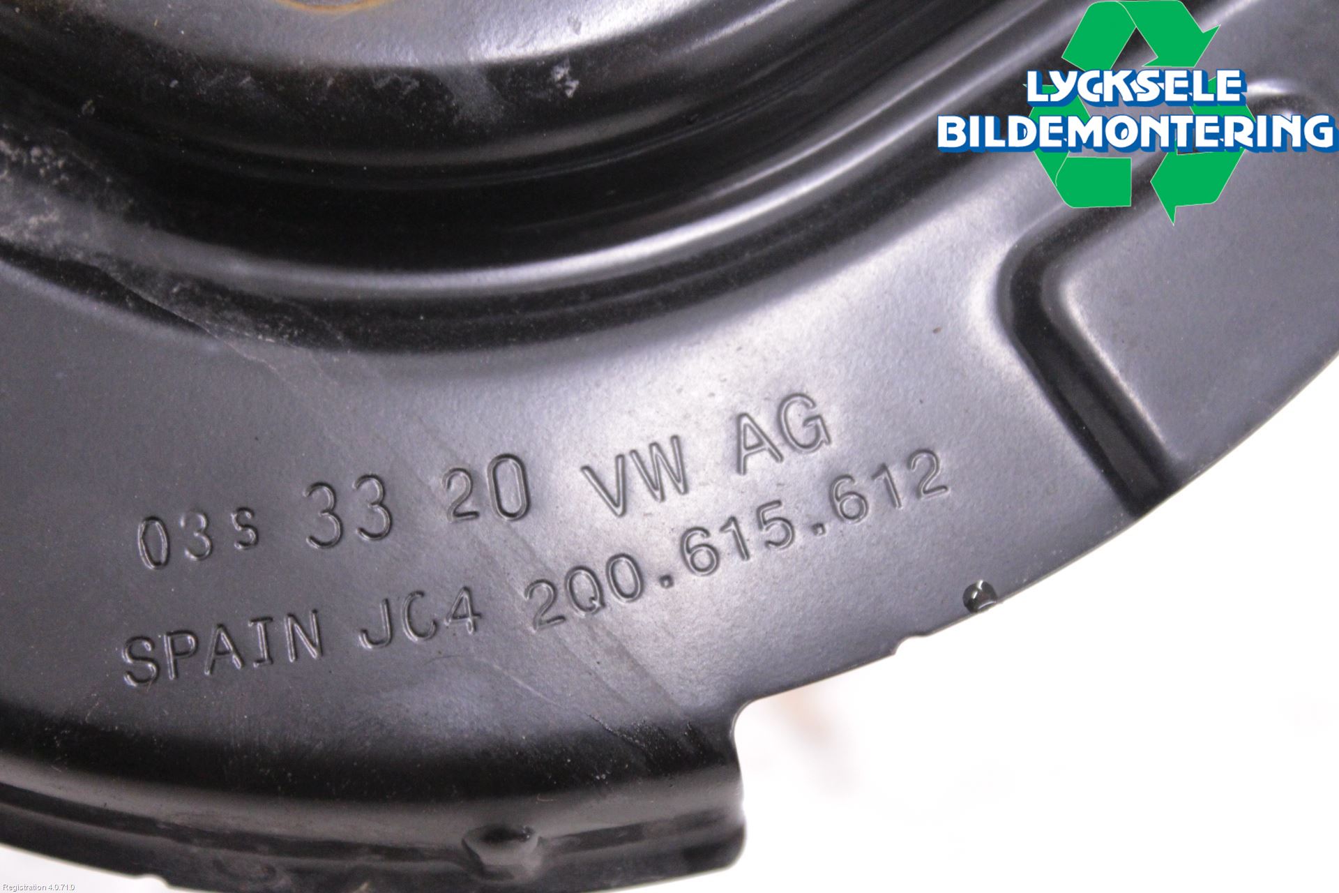 Volkswagen VW T-CROSS 19- Bromssköld Bak