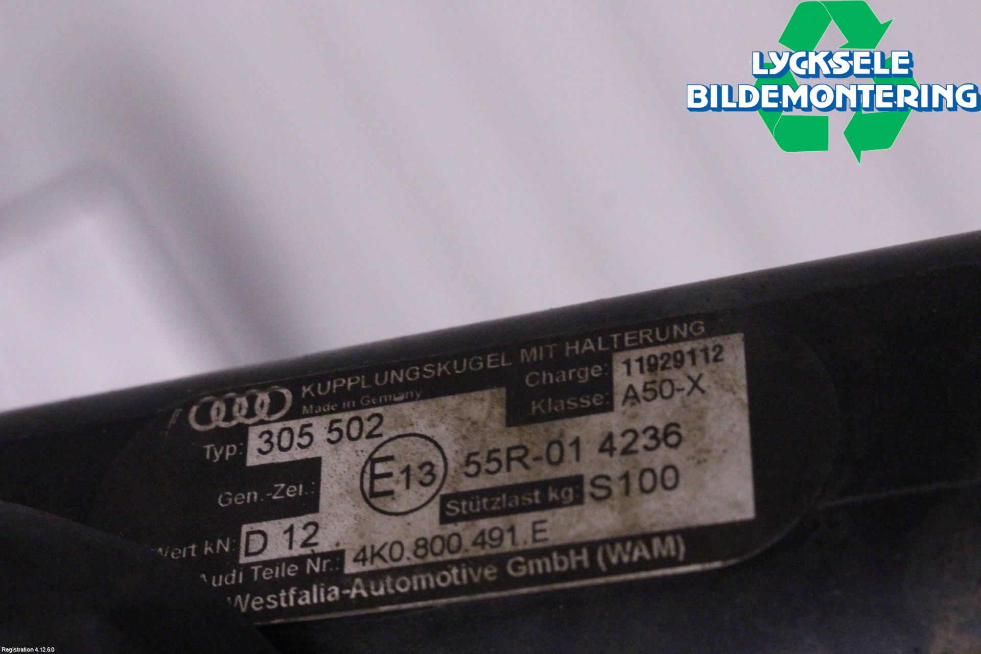 Audi A6 F2/C8 19- Dragkrok