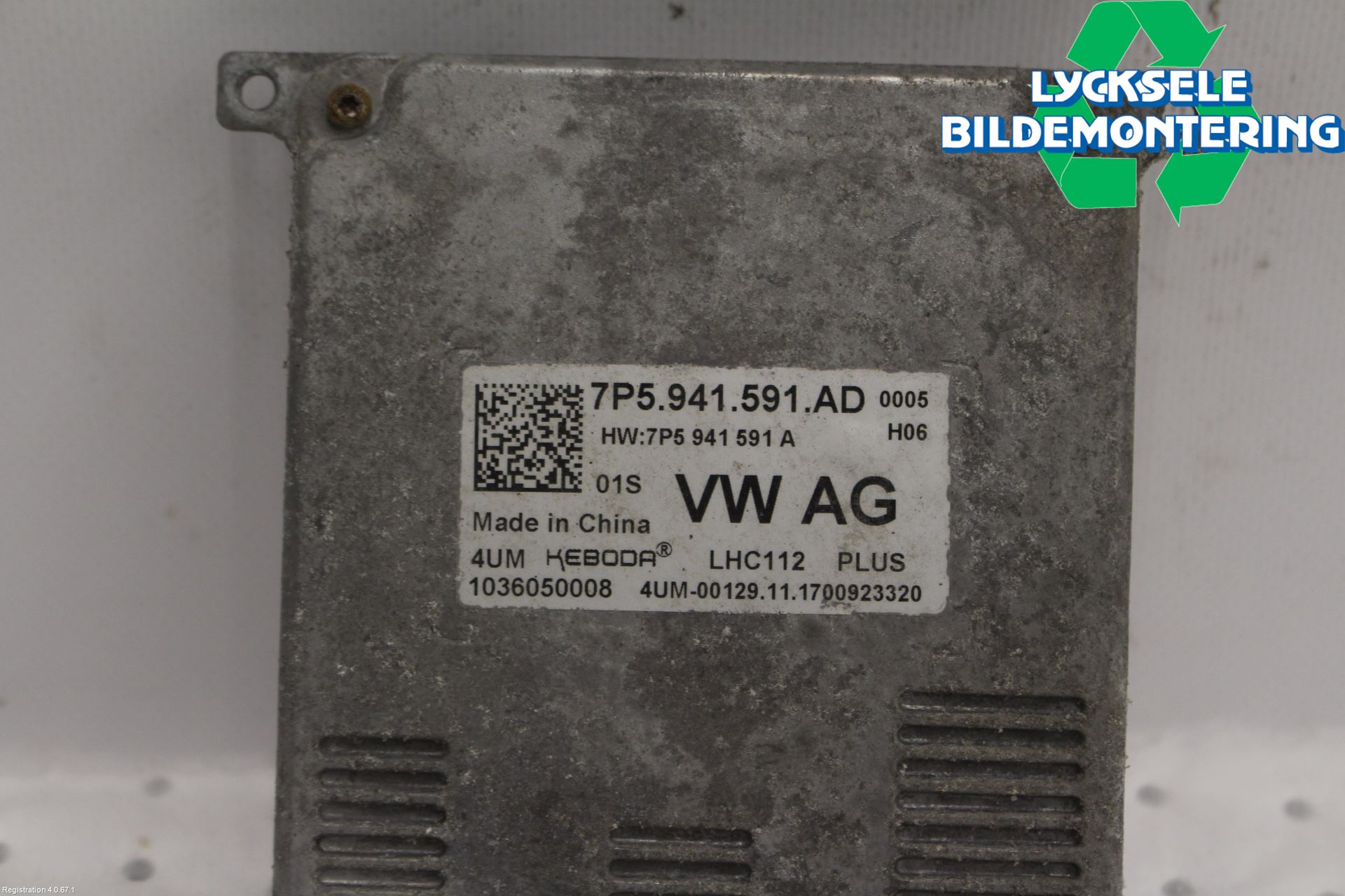 Skoda KODIAQ 17-24 Styrenhet Strålkastare