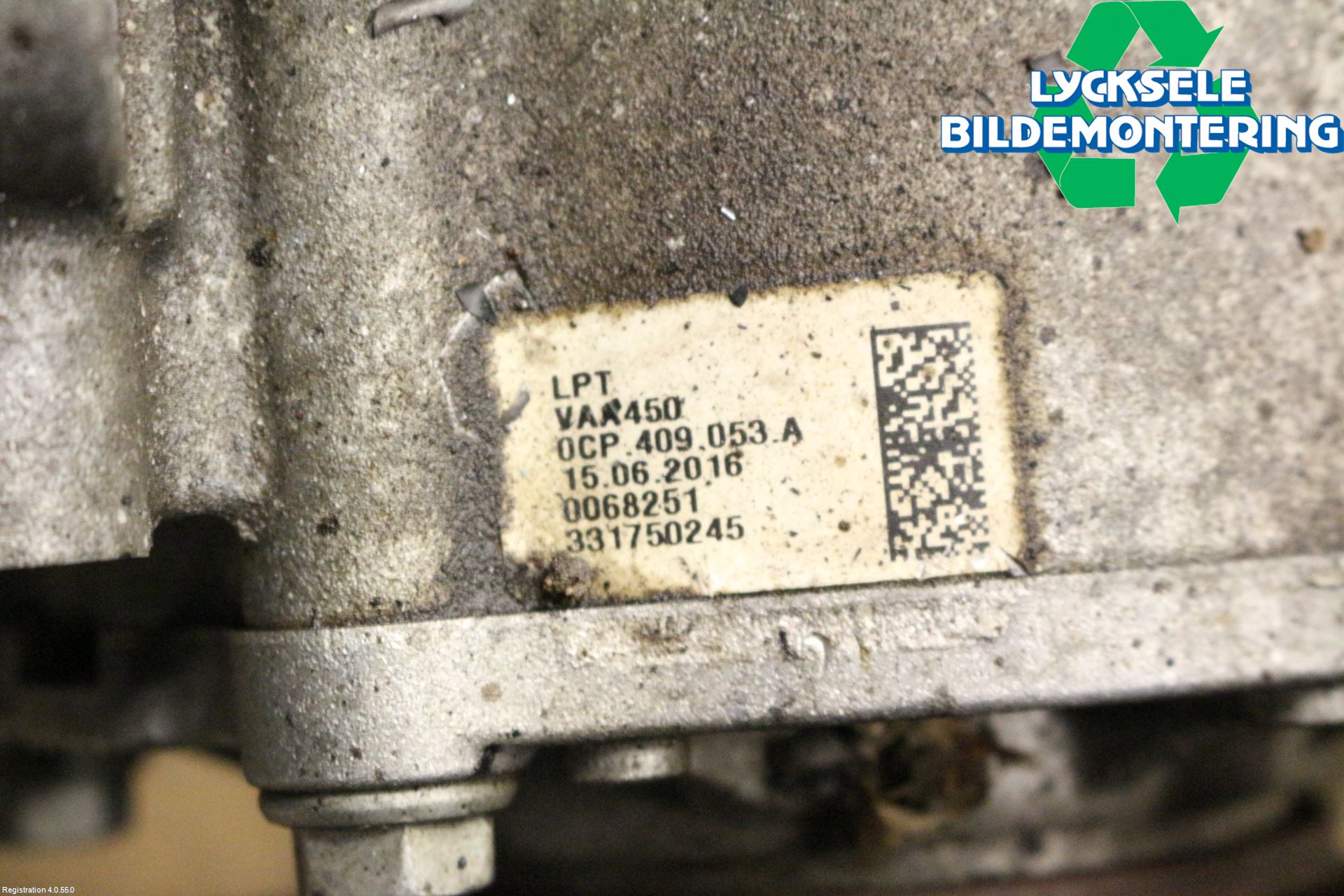 Volkswagen VW PASSAT 15-19 Växel Fördelningslåda