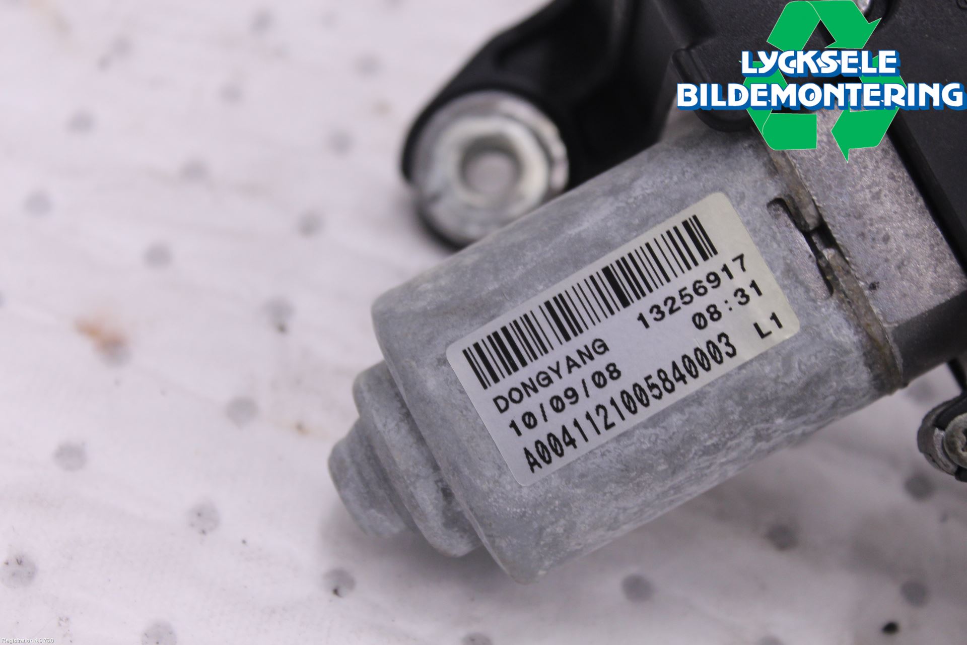 Opel ASTRA J 10-15 Torkarmotor Baklucka