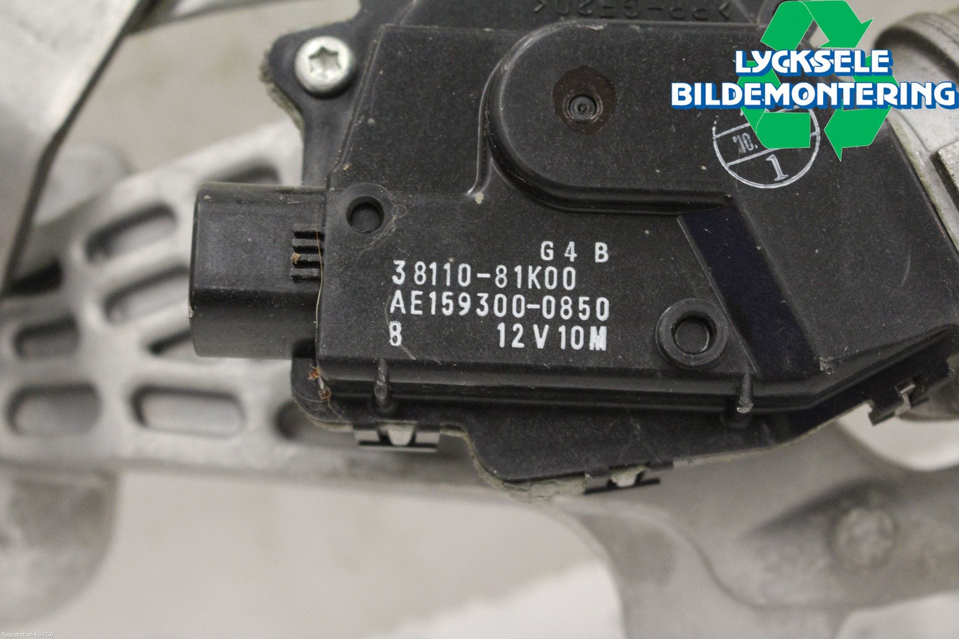 Suzuki SX4 10-13 Torkarmekanism Vindruta