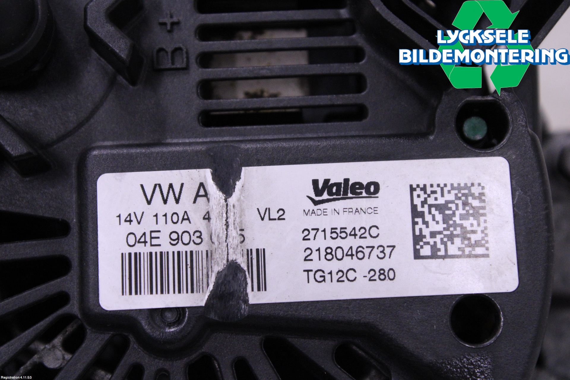 Skoda FABIA 15-21 Generator