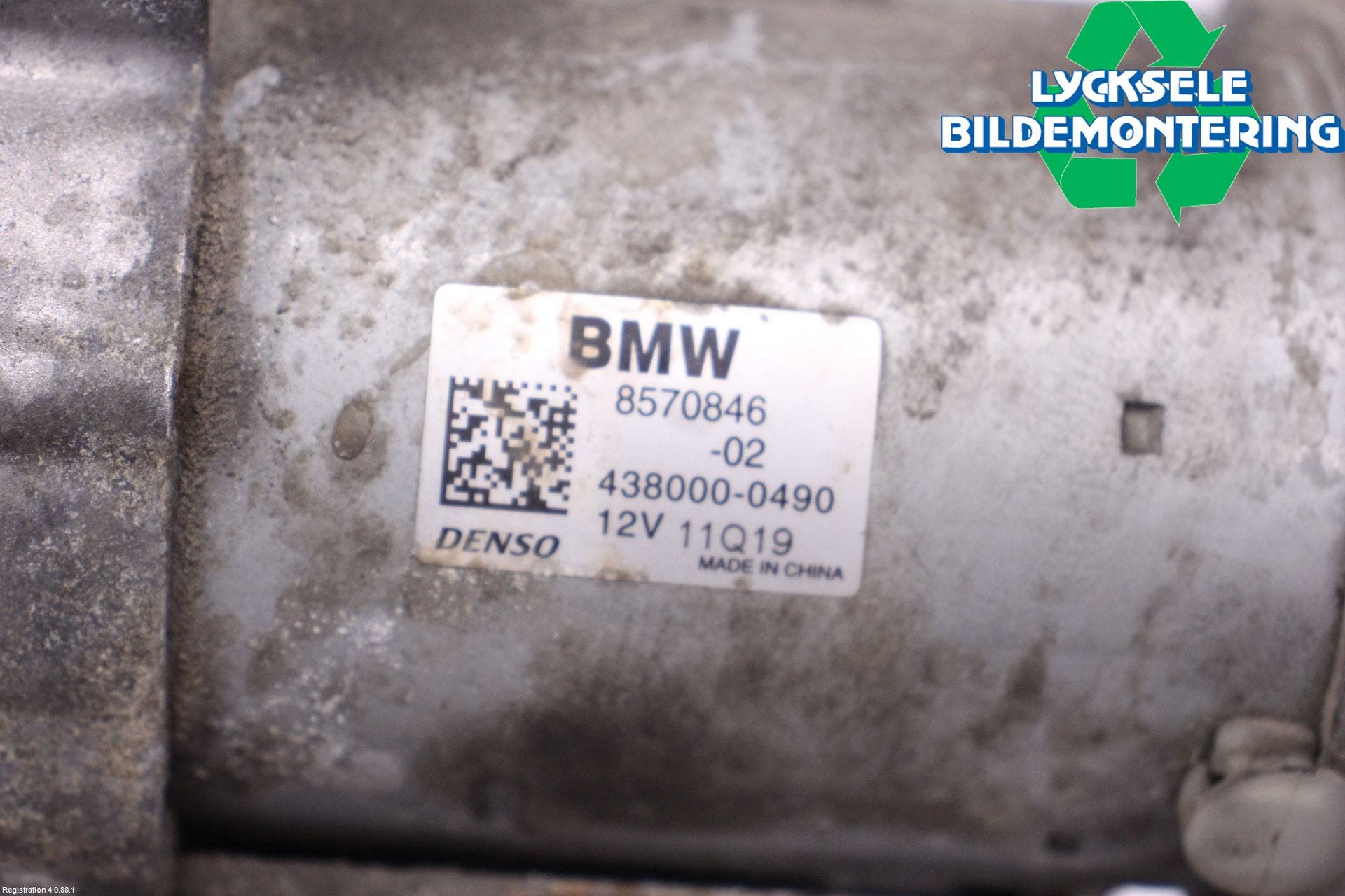 BMW X4 F26 14-18 Startmotor Diesel