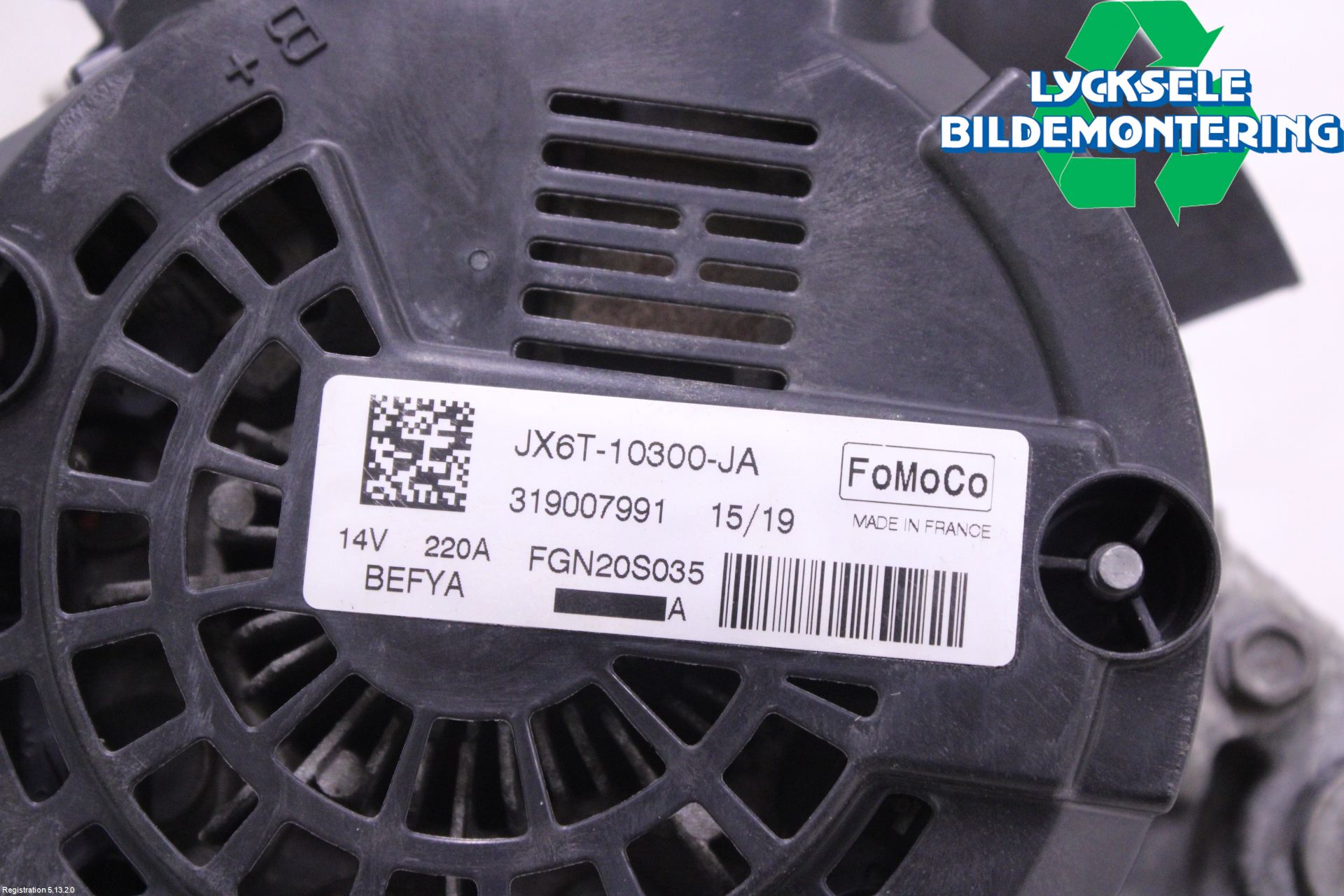 Ford TRANSIT/TOURNEO CONNECT 13-22 Generator