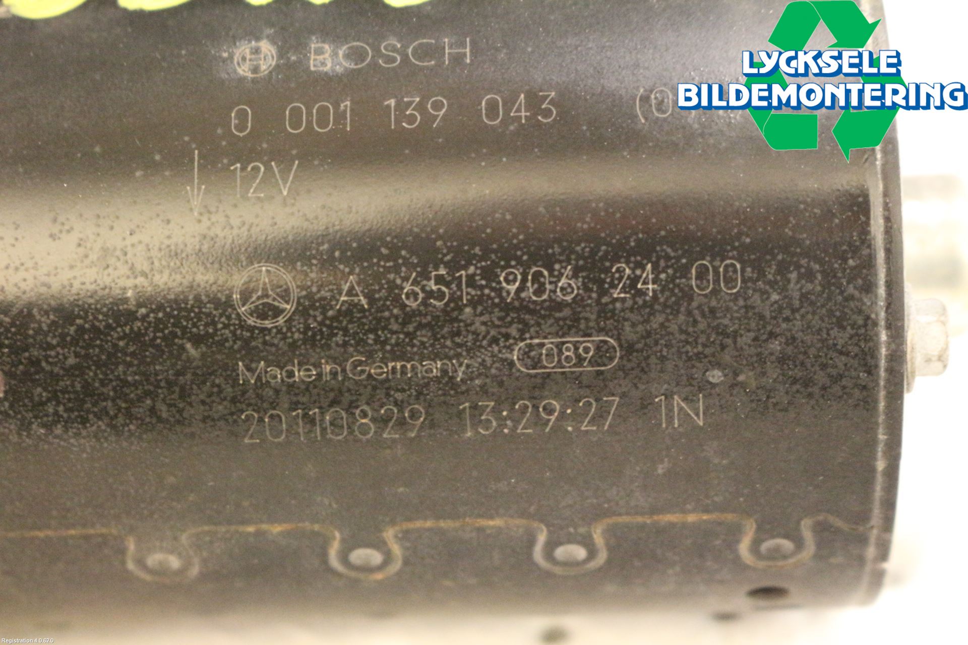 Mercedes-Benz MB E-KLASS (W212) 09-16 Startmotor Diesel