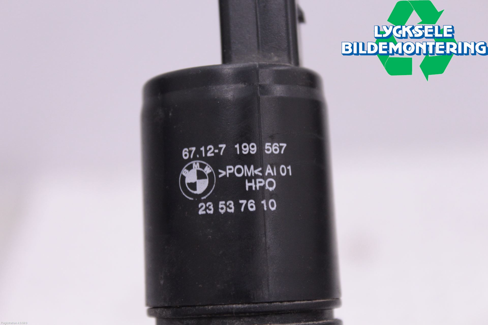 BMW 3 E90/91 SED/TOU 05-12 Spolarpump Vindruta