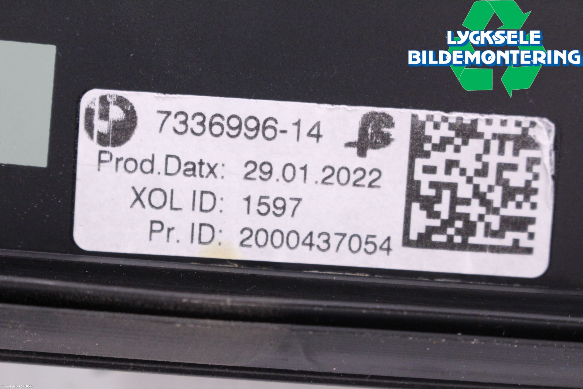 BMW 5 G30/G31/F90 17-23 Dörruta Bak Lilla Hö