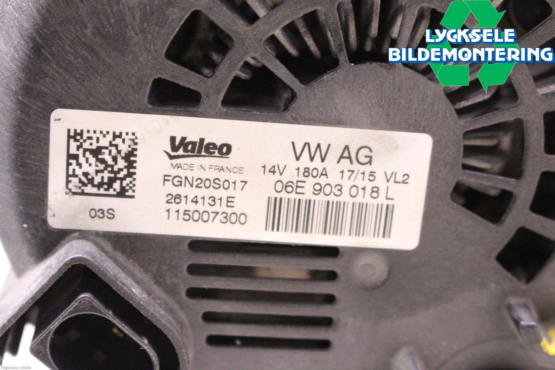 Audi A4 12-15 Generator