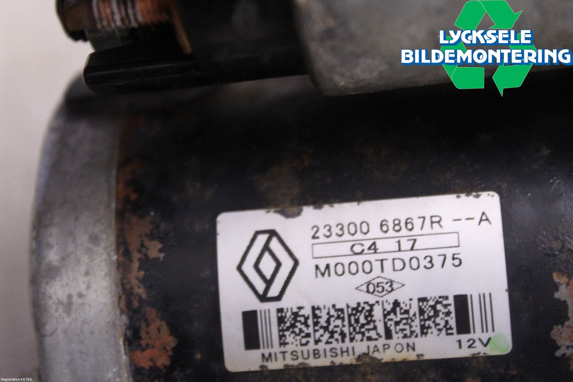 Nissan JUKE 14-19 Startmotor