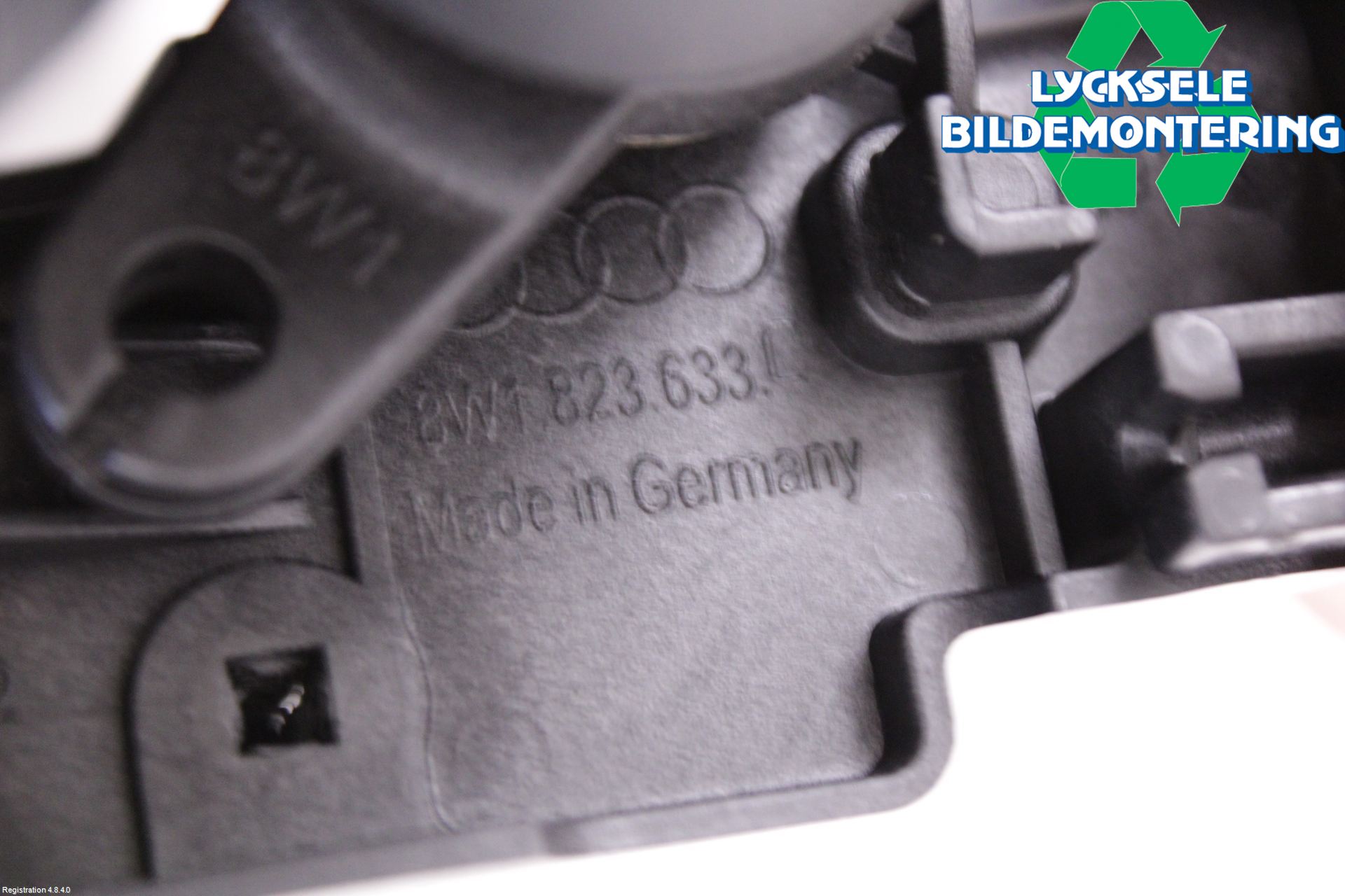 Audi A4/S4 B9 20- Huvlås Wire-Spak