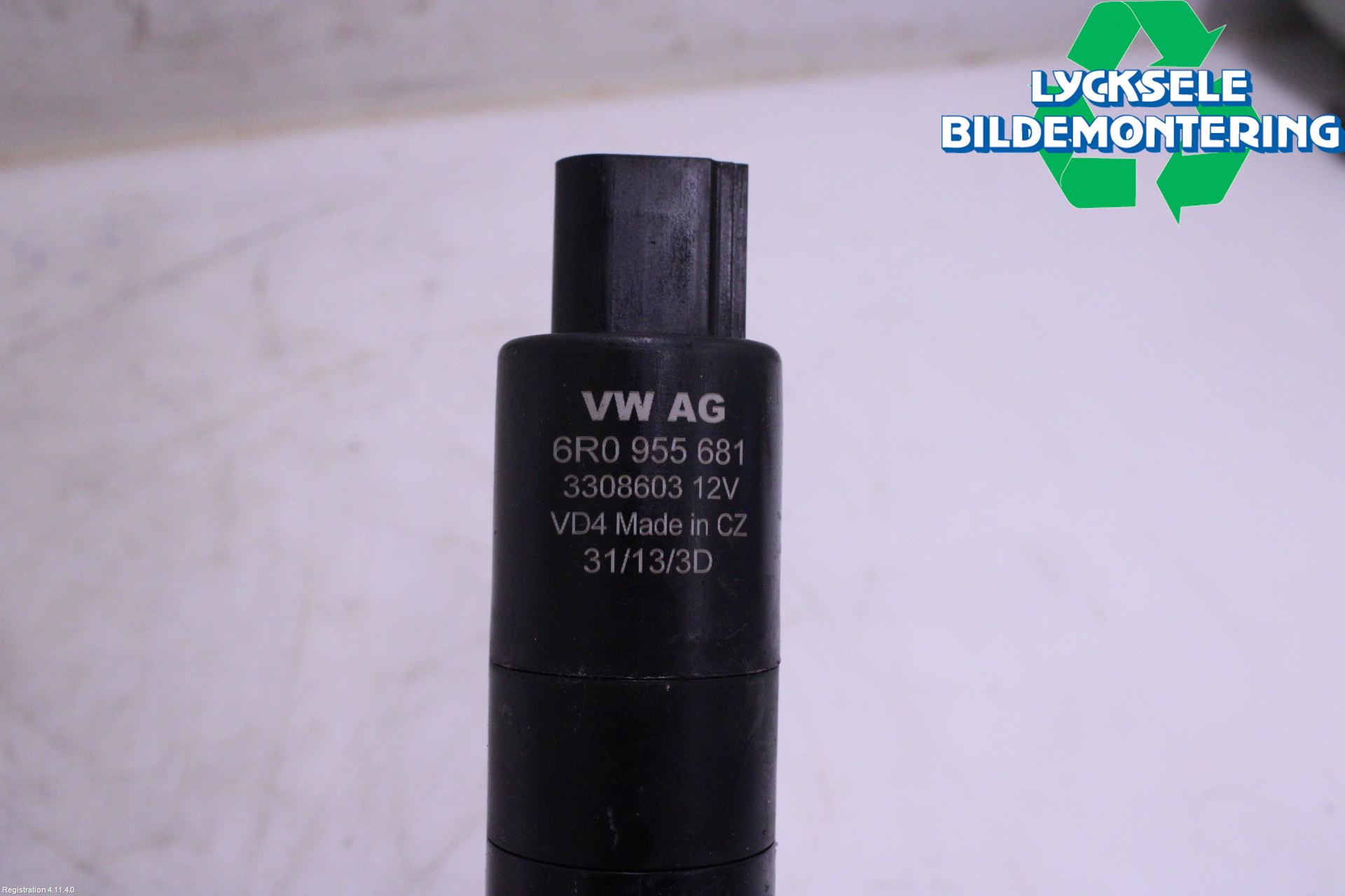 Volkswagen VW PASSAT 11-14 Spolarpump Högtryck