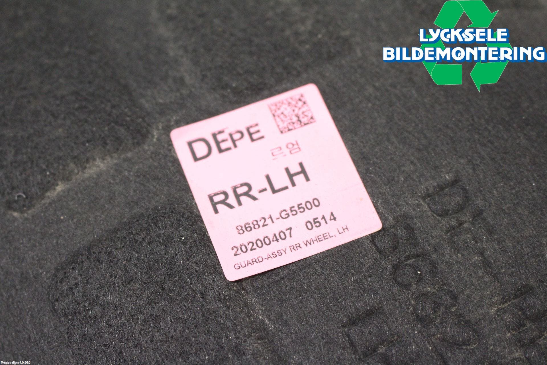 Kia NIRO (DE) 17-22 Skärm Inner