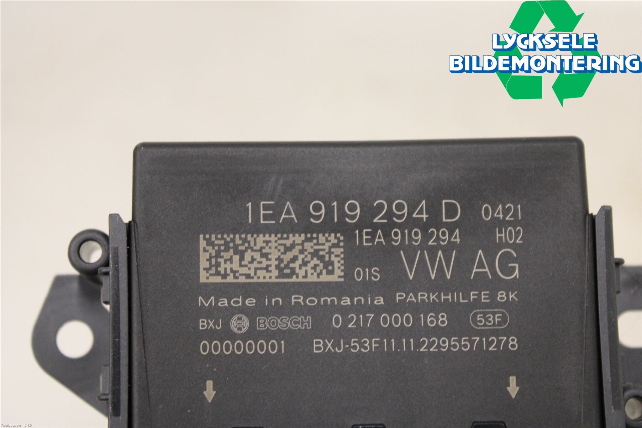 Volkswagen VW ID.3 21- Styrenhet Parkeringshjälp