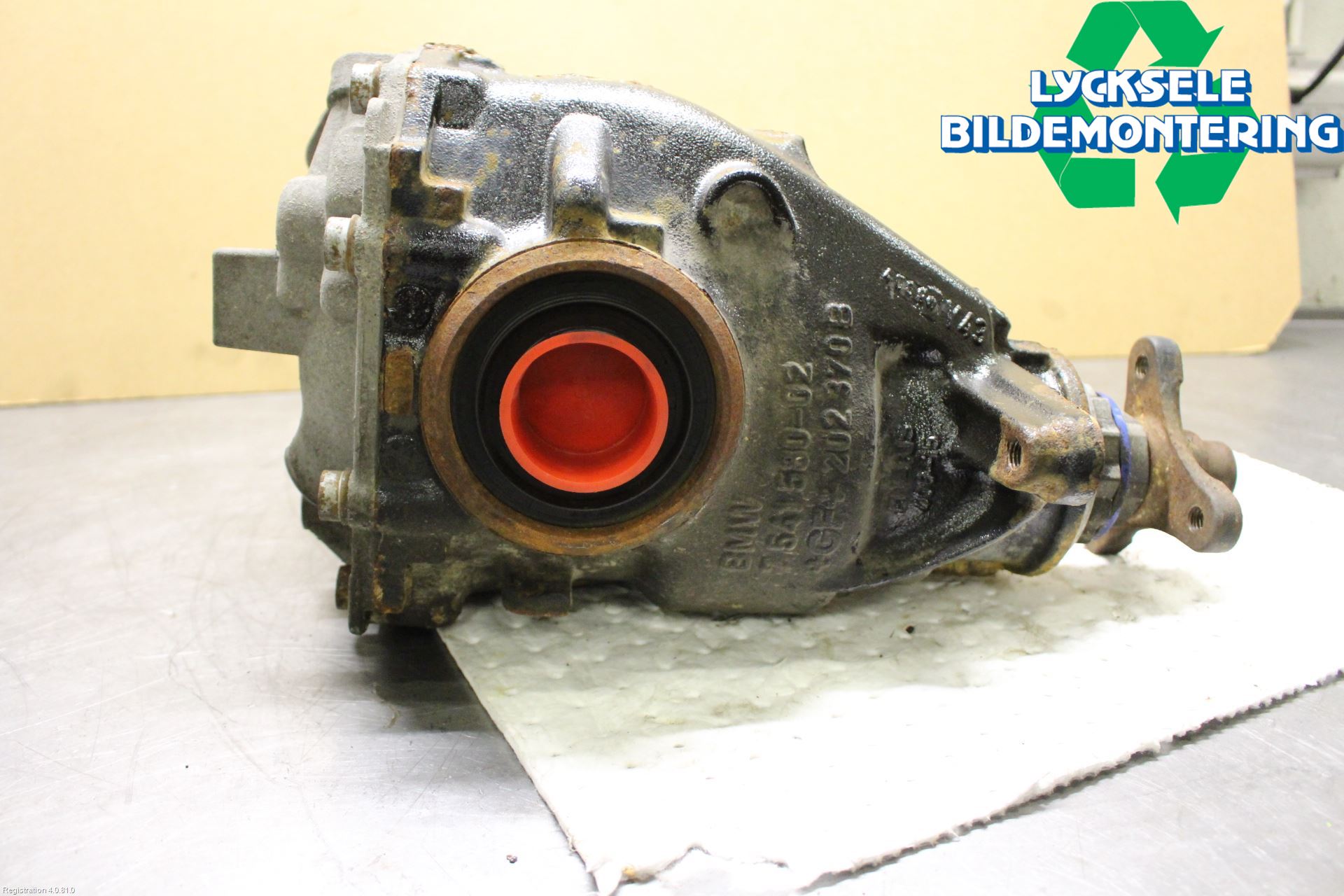 BMW 3 GT F34 13-19 Bakväxel-Diff