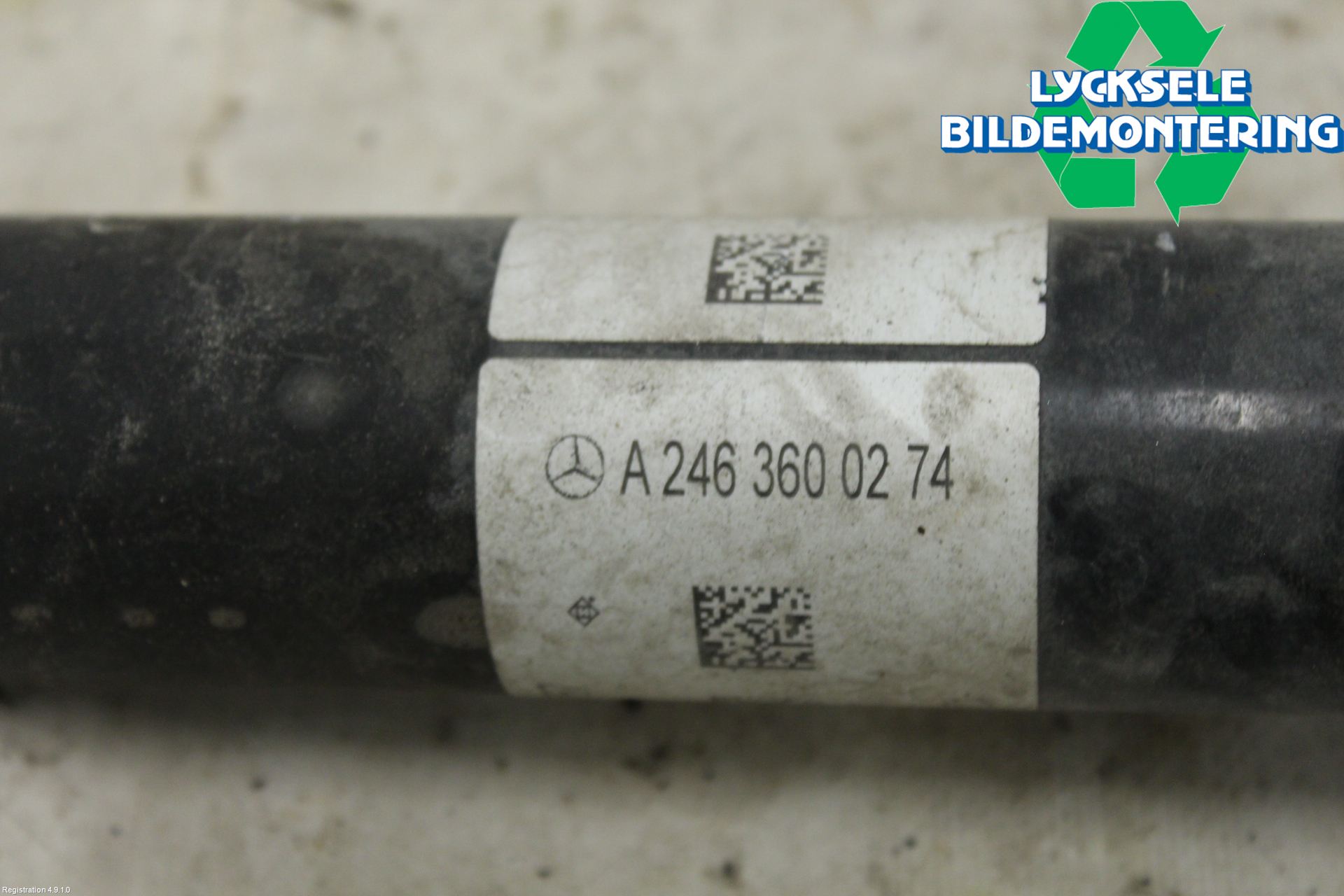 Mercedes-Benz MB CLA-KLASS (C117/X117) 13-19 Drivaxel Fram Höger