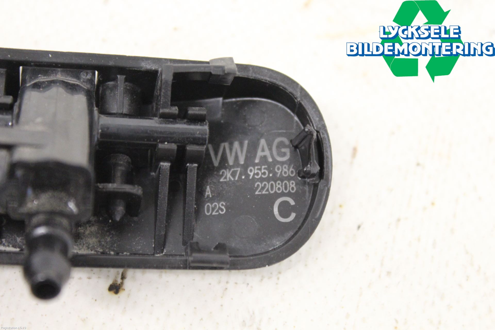 Volkswagen VW CADDY 21- Spolarmunstycke Rutor