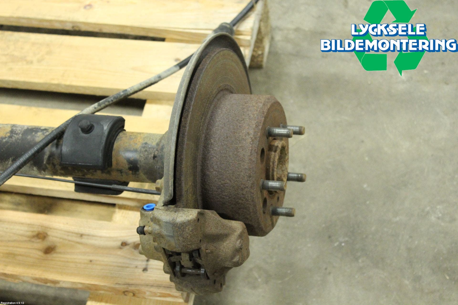 Volvo 740 88-92 Bakaxel