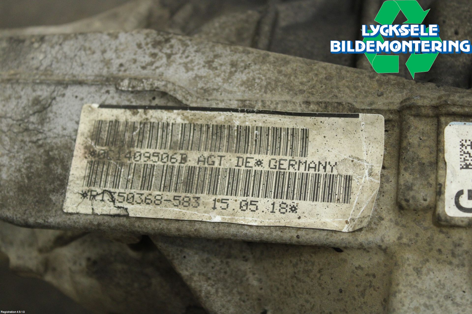 Volkswagen VW AMAROK 2H 10-22 Framvagn Diffrential