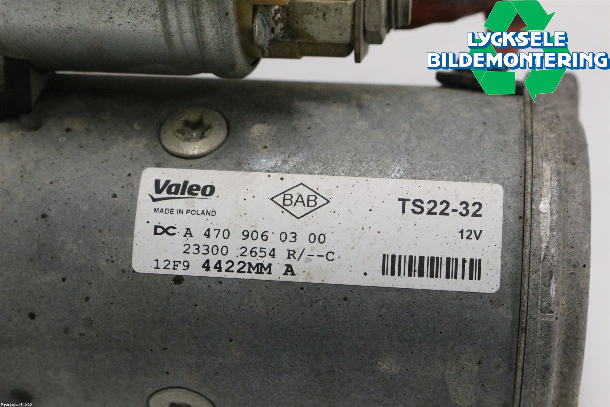 Nissan NAVARA, TREK-1 17-21 Startmotor Diesel