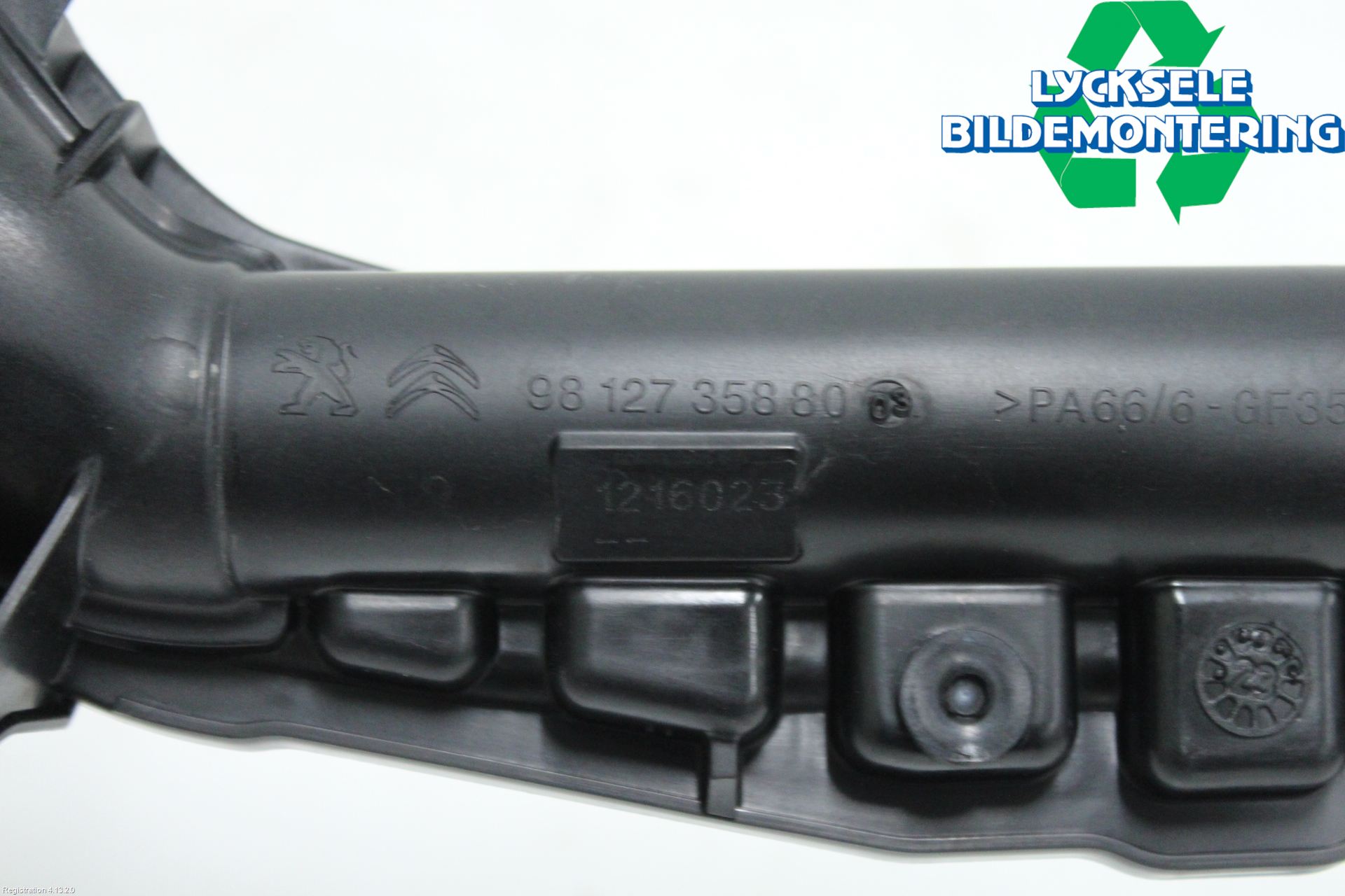 Peugeot 2008/E-2008 20- Laddluft-Intercoolerrör