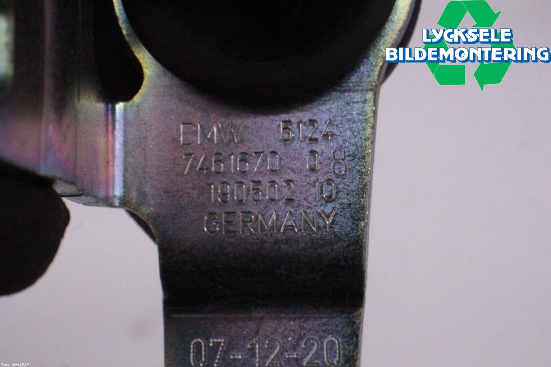 BMW X7 G07 19- Lås-Bakluckelås