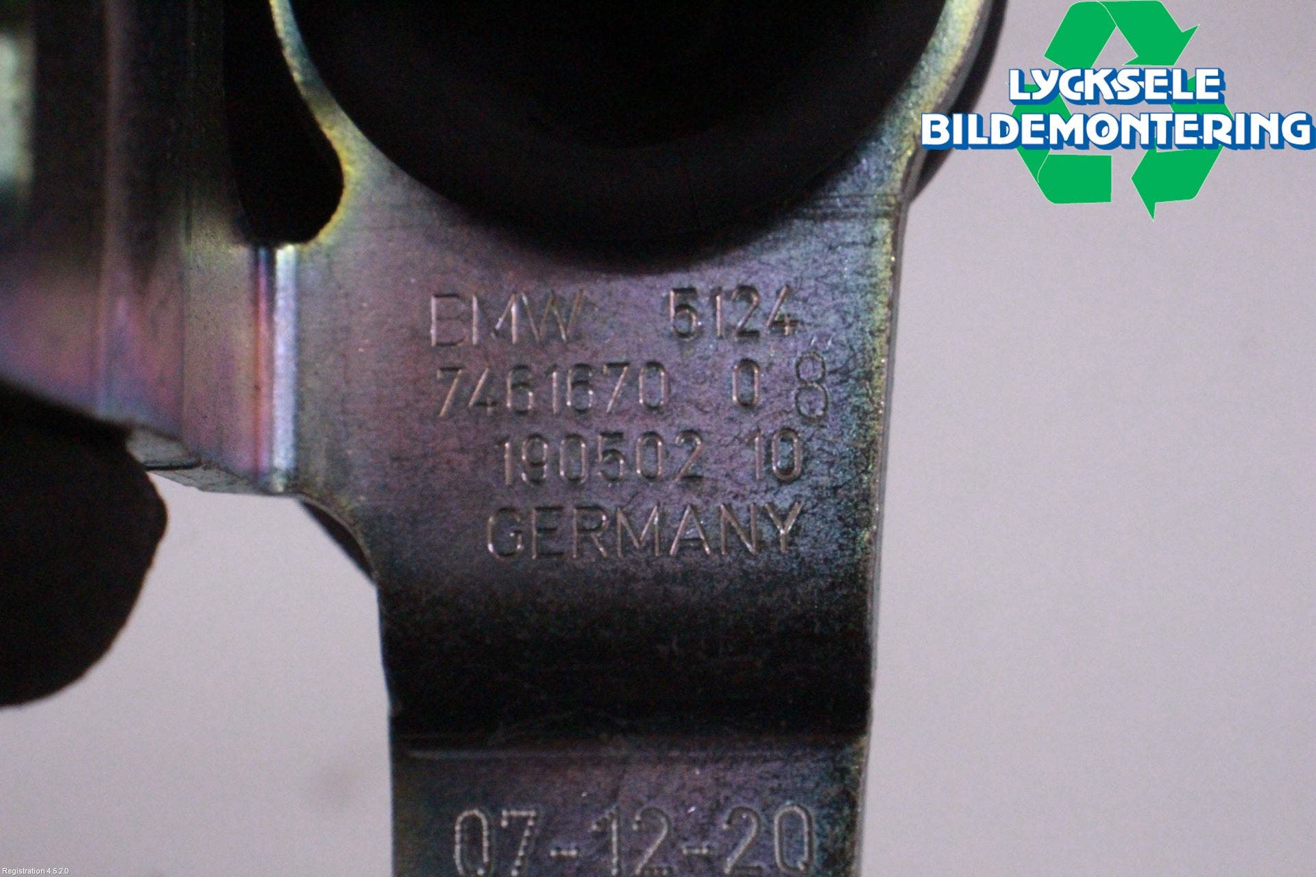 BMW X7 G07 19- Lås-Bakluckelås